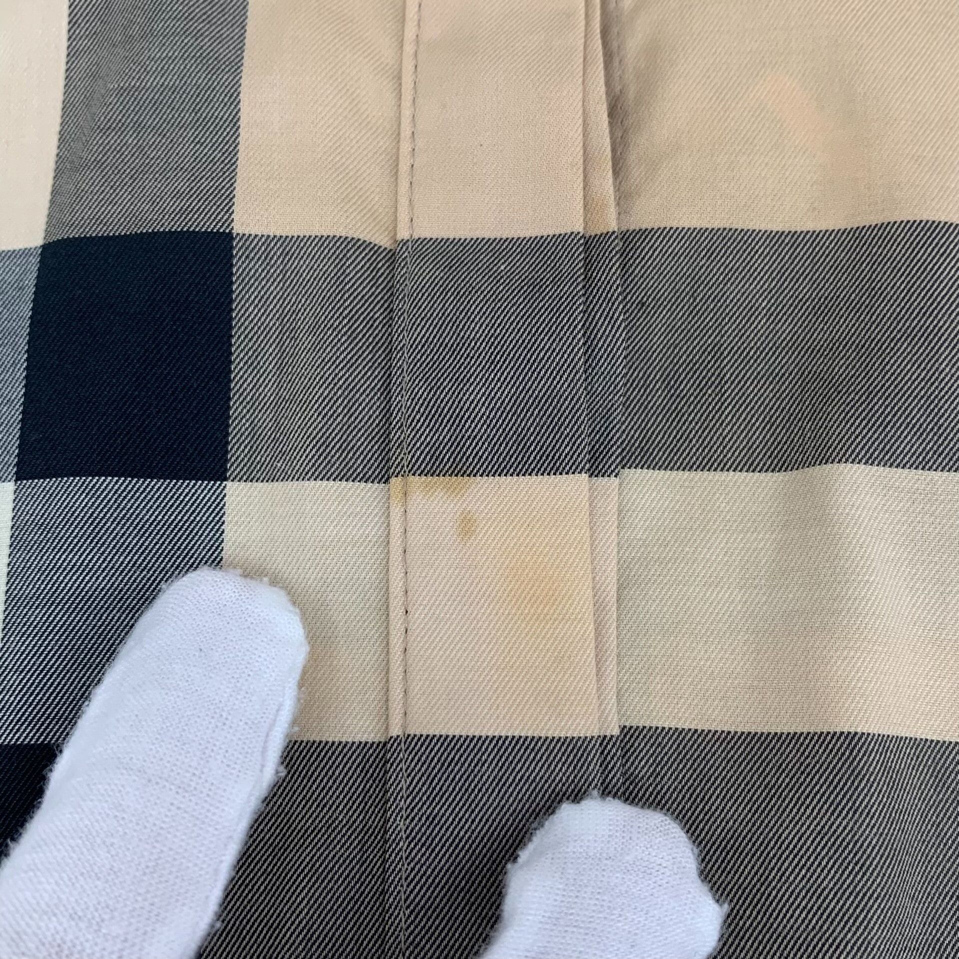Burberry Burberry Classic Check Cotton Shirt US XS Size US XS / EU 42 / 0 - 8 Thumbnail