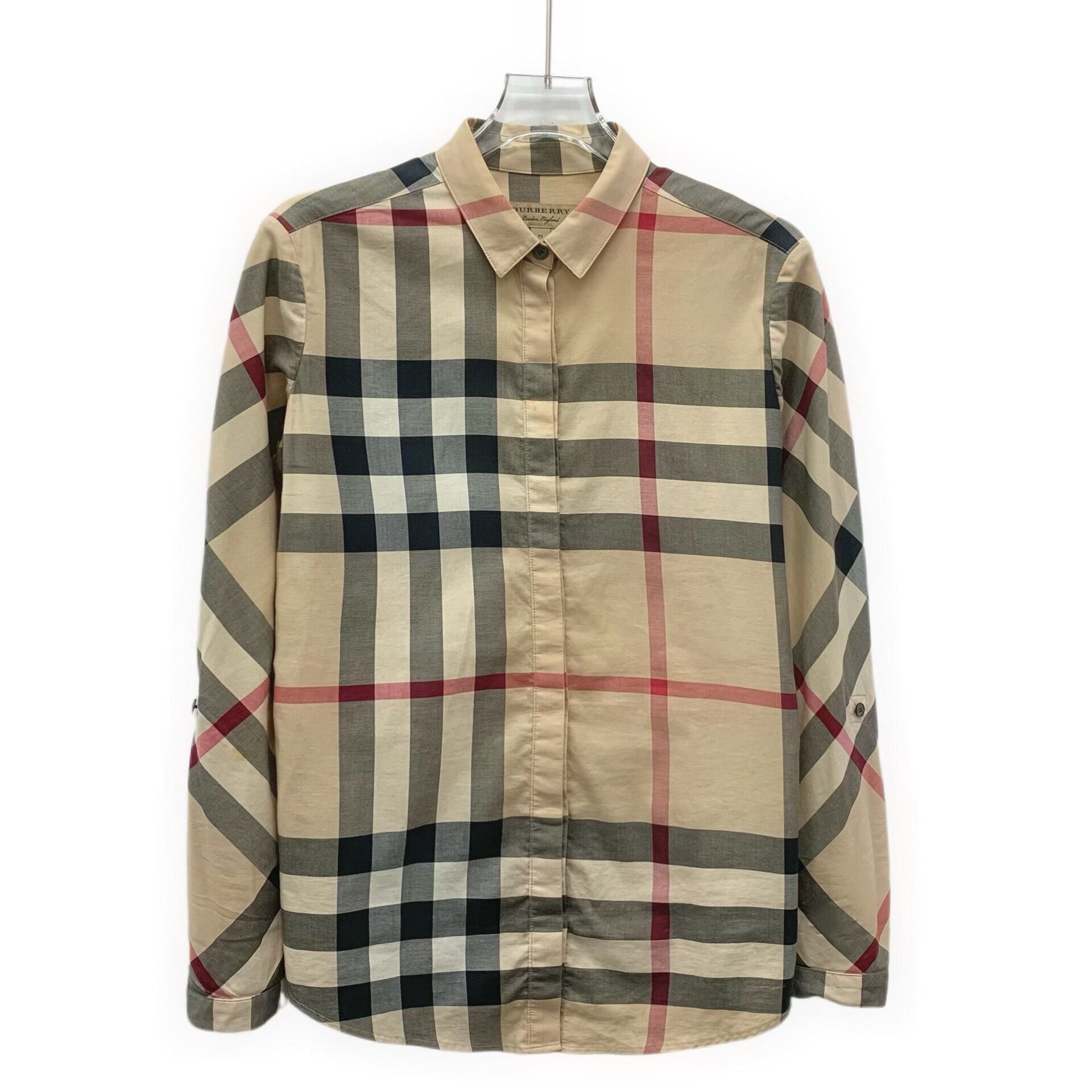 Burberry Burberry Classic Check Cotton Shirt US XS Size US XS / EU 42 / 0 - 2 Thumbnail