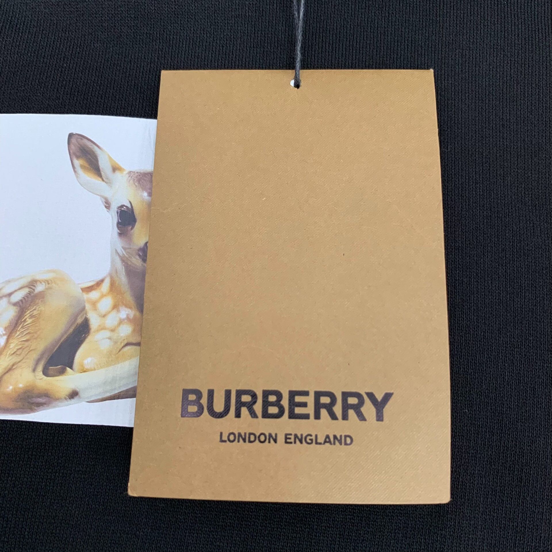 Burberry Burberry Deer Print Cotton Hoodie XS Size US XS / EU 42 / 0 - 7 Thumbnail
