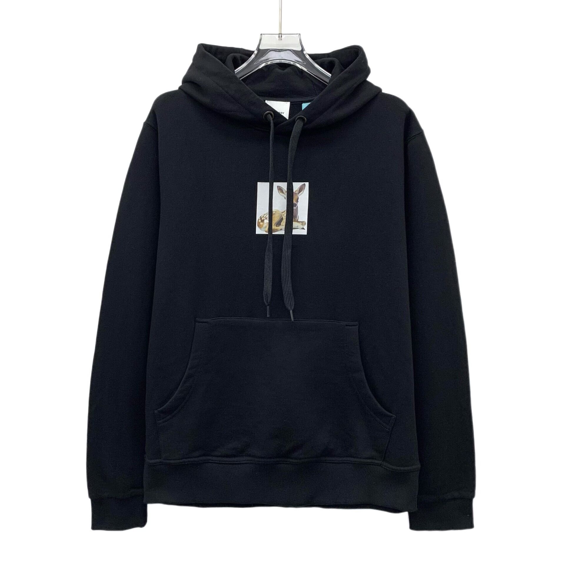 Burberry Burberry Deer Print Cotton Hoodie XS Size US XS / EU 42 / 0 - 2 Thumbnail