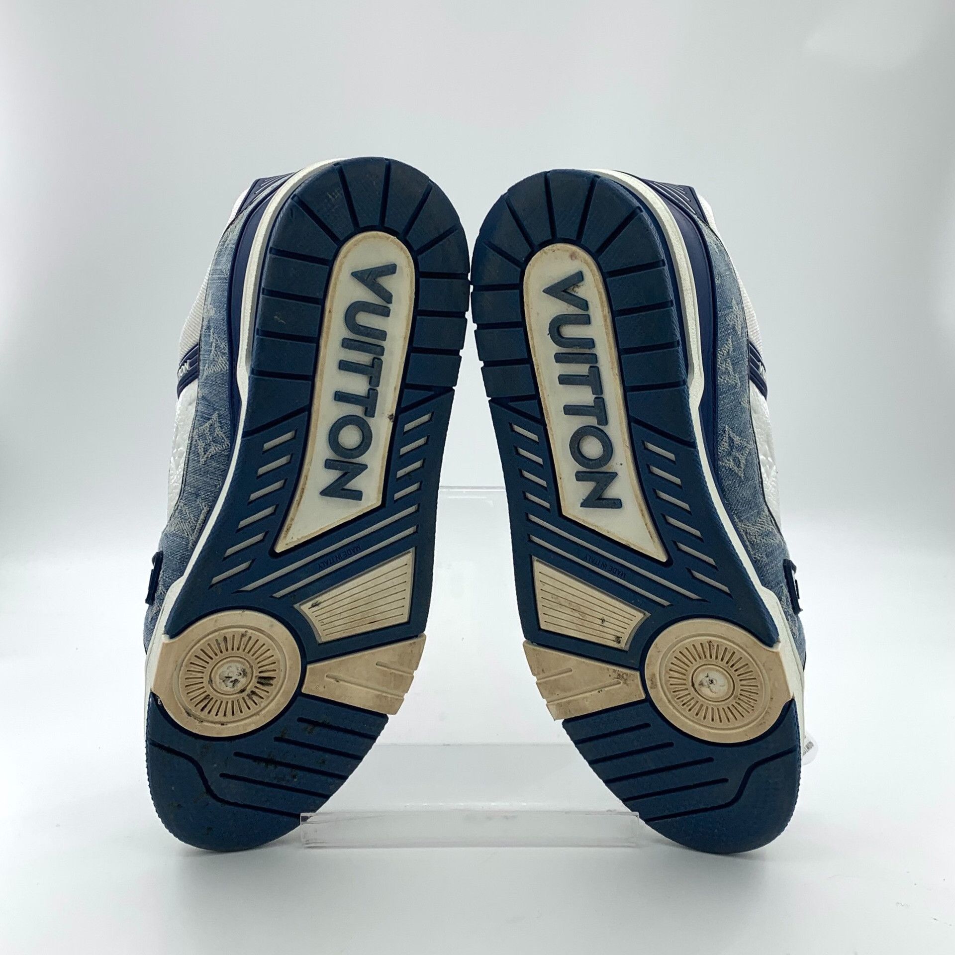 Louis Vuitton Louis Vuitton Monogram Denim Trainer Sneakers 10 Size US 10 / EU 43 - 6 Thumbnail
