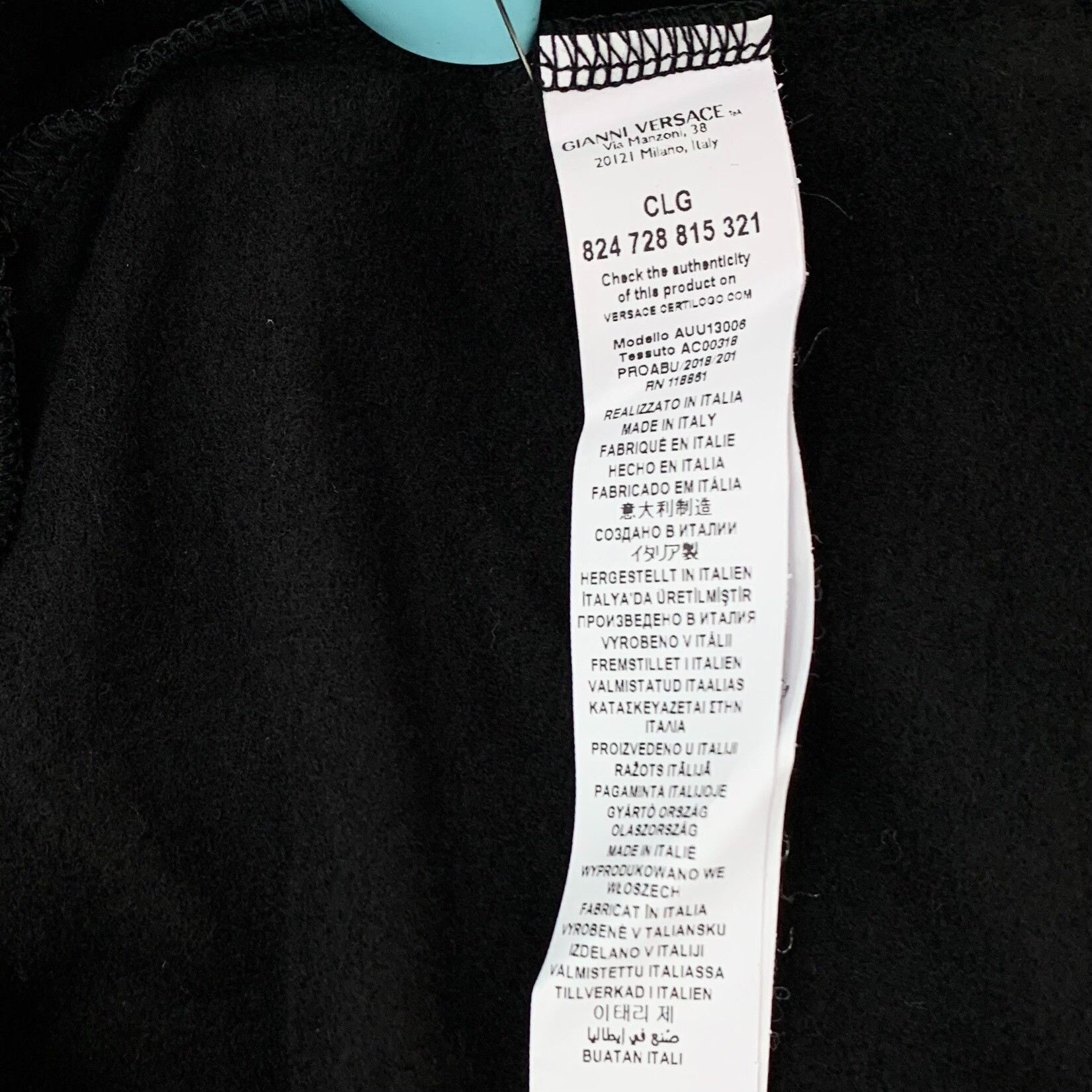 Versace Versace Medusa Embroidered Sweatshirt US XXL Size US XXL / EU 58 / 5 - 8 Thumbnail