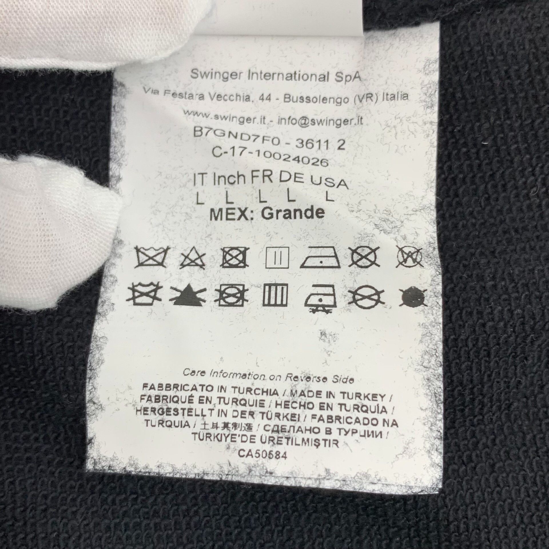 Versace Versace Jeans Graphic Logo Print Sweatshirt Size L Size US L / EU 52-54 / 3 - 9 Thumbnail