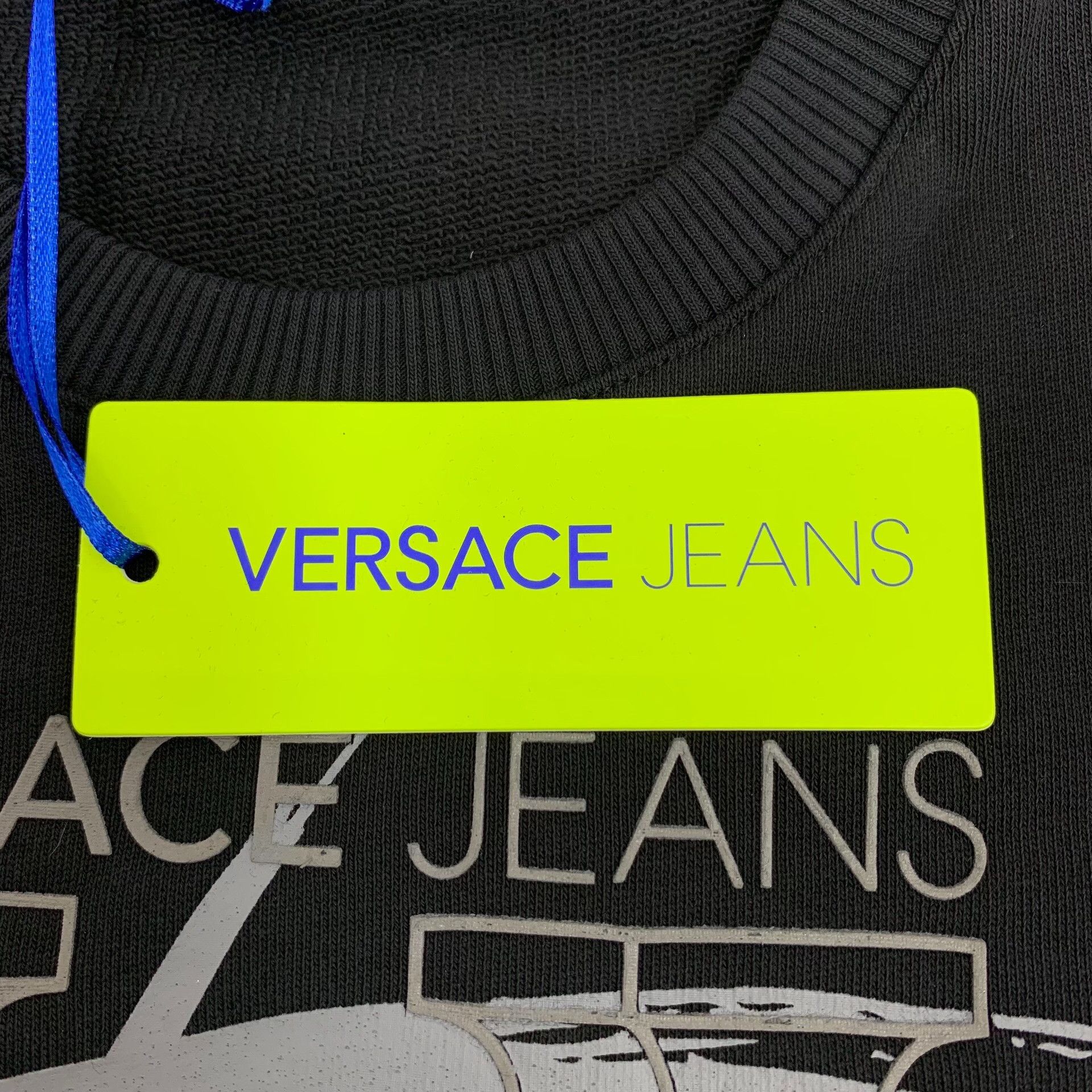 Versace Versace Jeans Graphic Logo Print Sweatshirt Size L Size US L / EU 52-54 / 3 - 7 Thumbnail