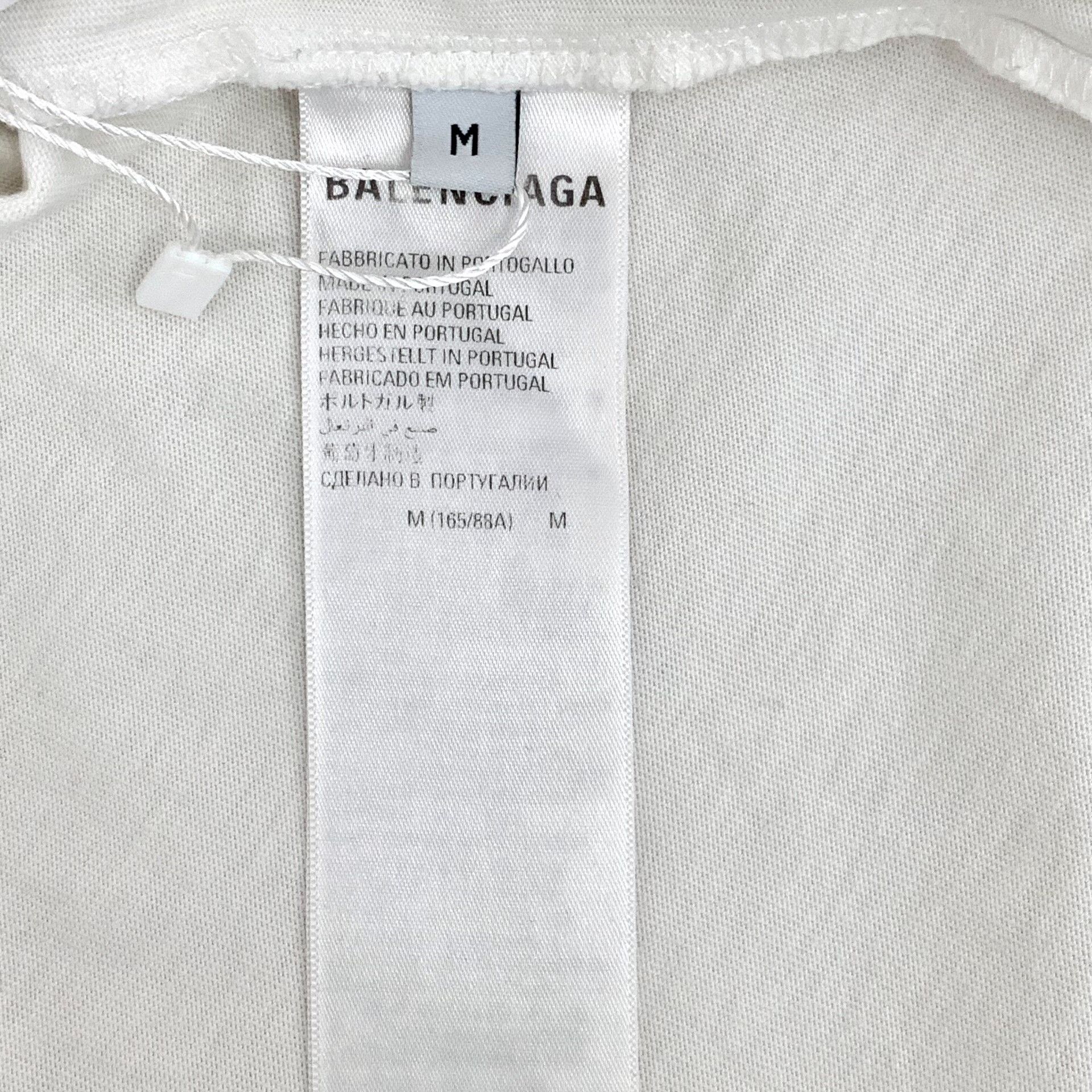 Balenciaga Balenciaga Crest Logo T-Shirt M Size US M / EU 48-50 / 2 - 8 Thumbnail