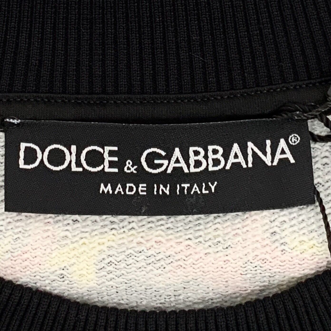 Dolce & Gabbana Dolce & Gabbana Crest Print Sweatshirt Size 46 Size US S / EU 44-46 / 1 - 7 Thumbnail