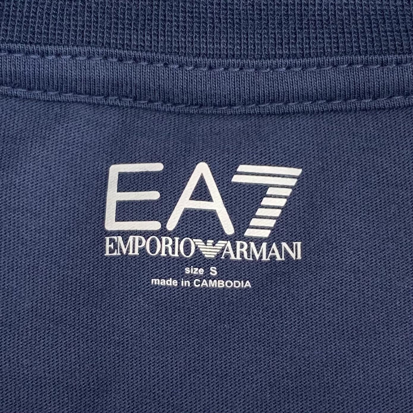 Emporio Armani EA7 Emporio Armani Logo Print Long Sleeve Tee Size S Size US S / EU 44-46 / 1 - 6 Thumbnail