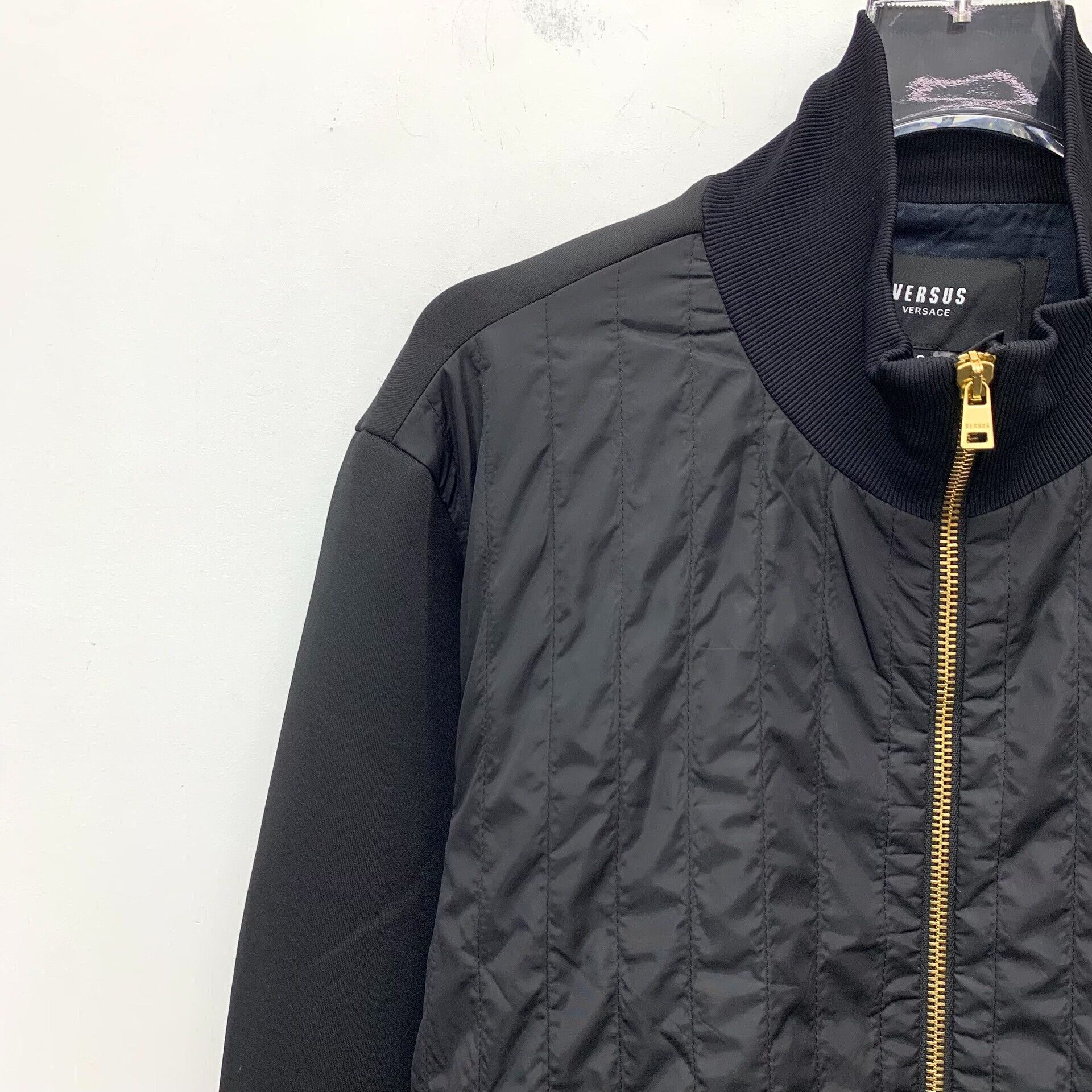 Versus Versace Versus Versace Quilted Gold Logo Jacket 46 Size US S / EU 44-46 / 1 - 4 Thumbnail
