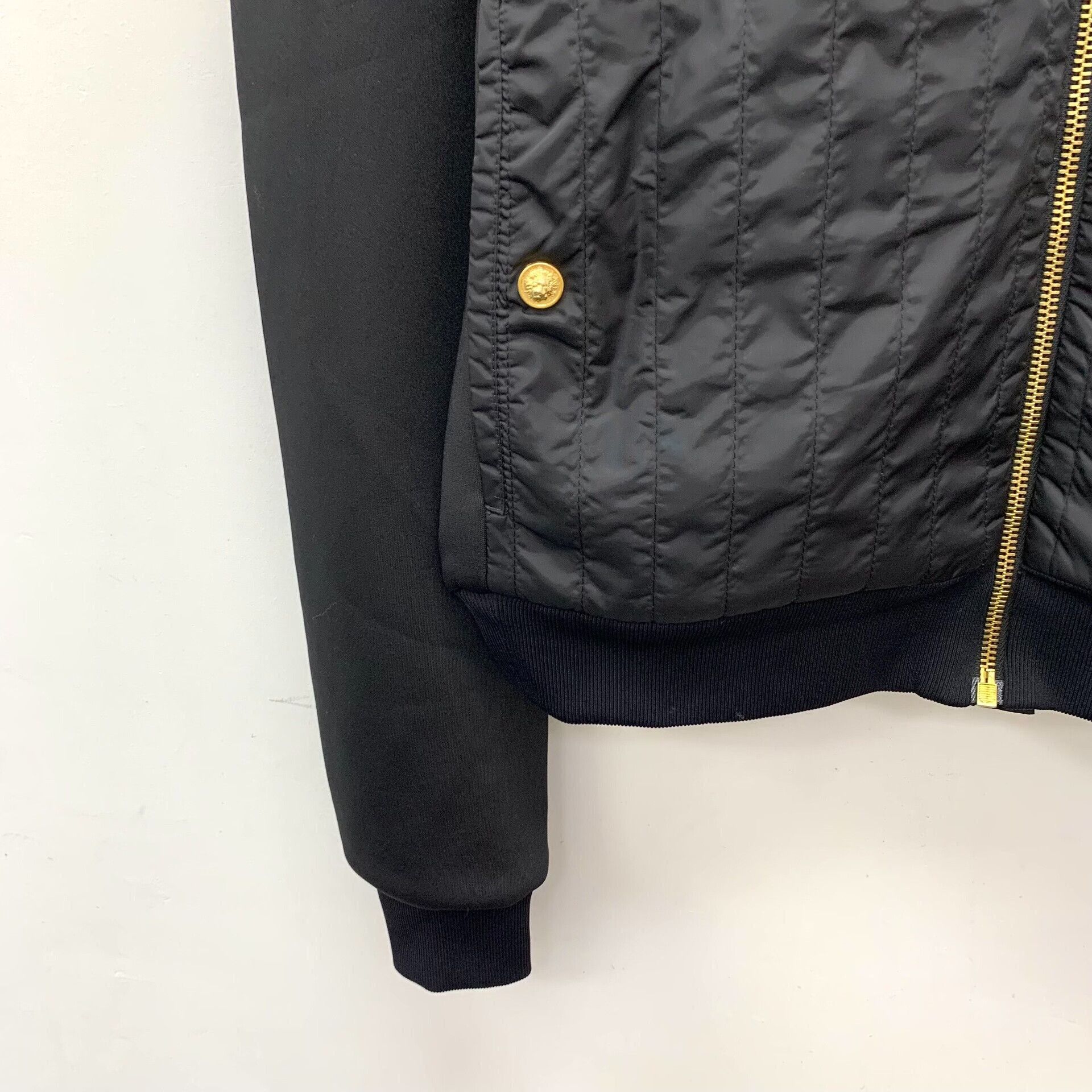 Versus Versace Versus Versace Quilted Gold Logo Jacket 46 Size US S / EU 44-46 / 1 - 5 Thumbnail