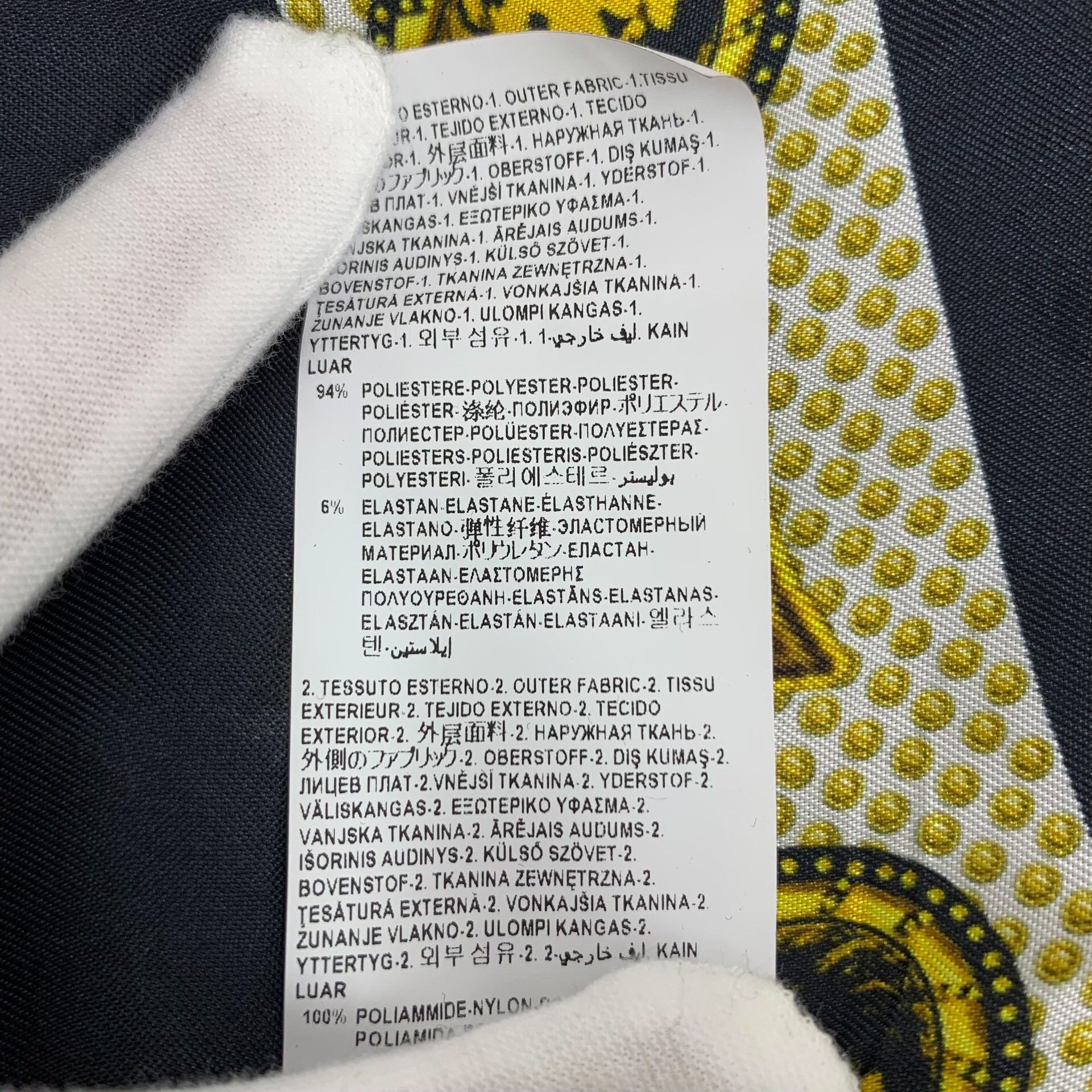 Versus Versace Versus Versace Quilted Gold Logo Jacket 46 Size US S / EU 44-46 / 1 - 9 Thumbnail