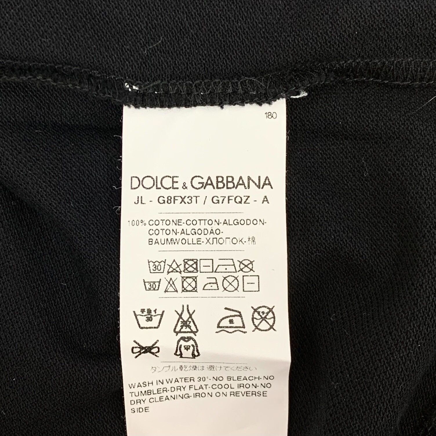 Dolce & Gabbana Dolce & Gabbana Crown Embroidery Polo Shirt 44 Size US S / EU 44-46 / 1 - 7 Thumbnail