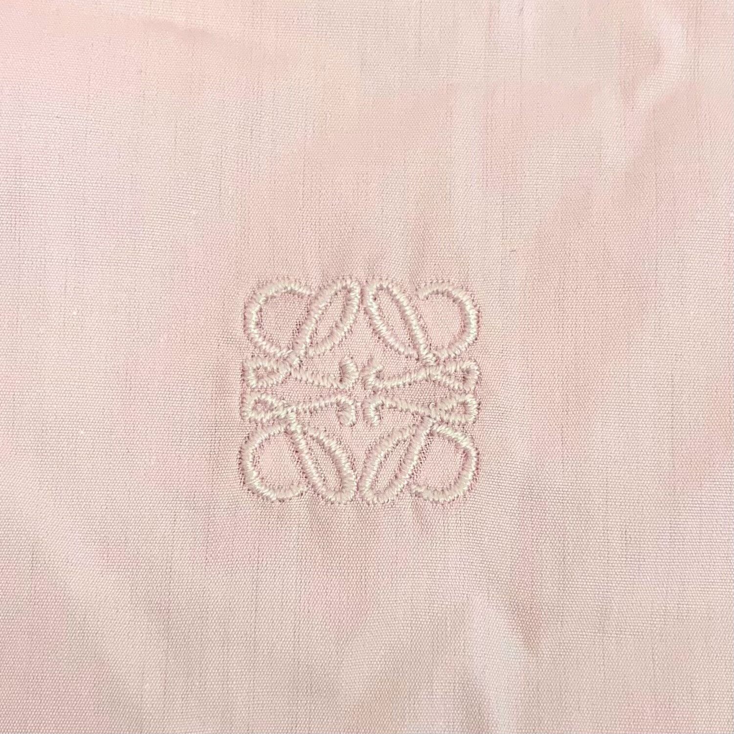 Loewe Loewe Pink Contrast Collar Embroidered Shirt 38 Size S / US 4 / IT 40 - 6 Thumbnail