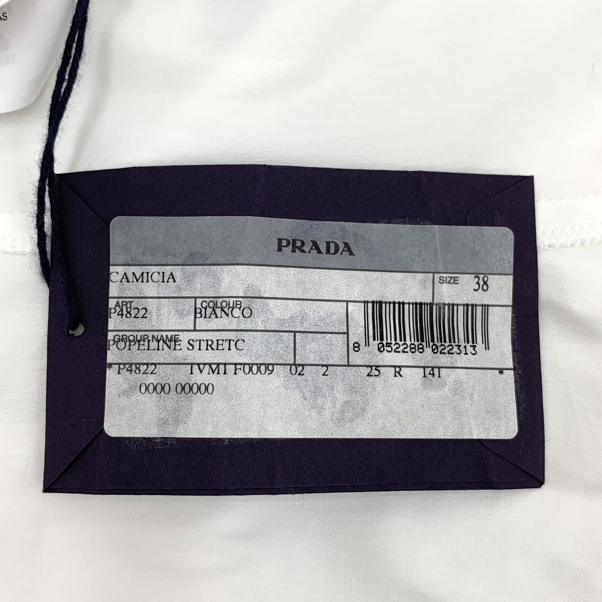 Prada Prada Bow Accent Poplin Shirt 38 Size XS / US 0-2 / IT 36-38 - 7 Thumbnail