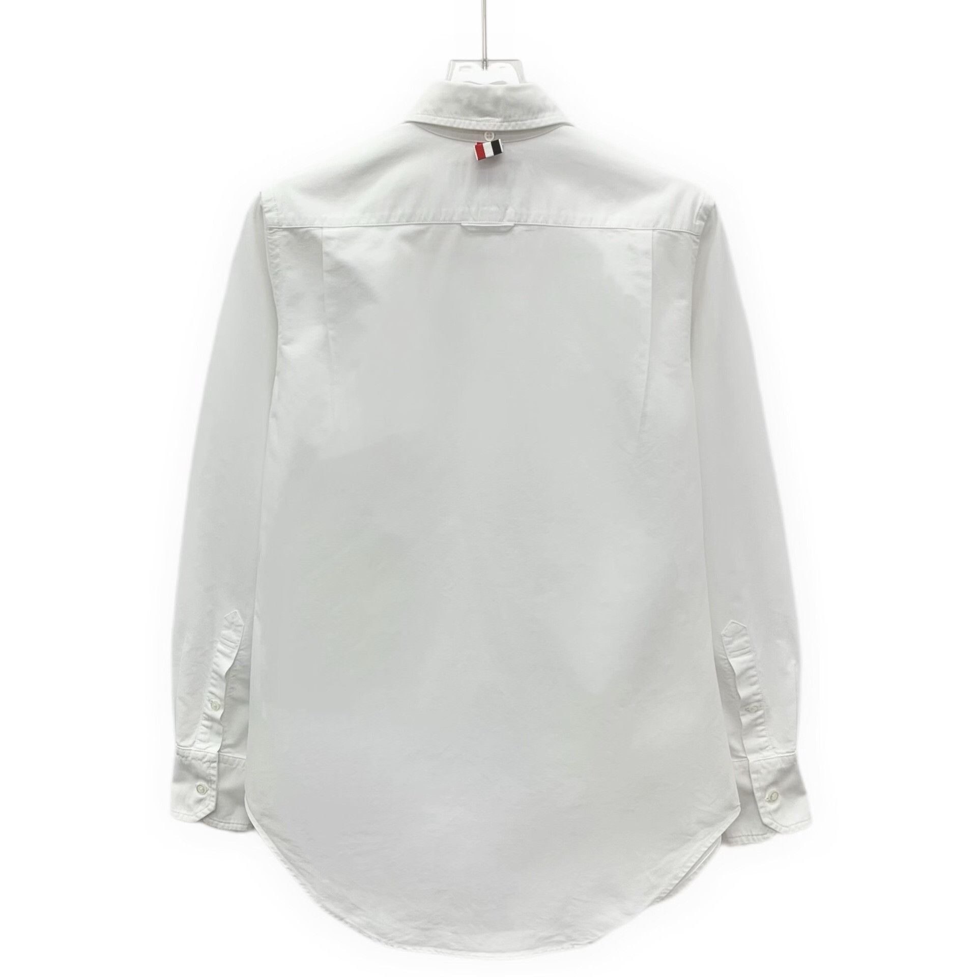 Thom Browne Thom Browne White Cotton Long Sleeve Shirt US S Size US S / EU 44-46 / 1 - 3 Thumbnail