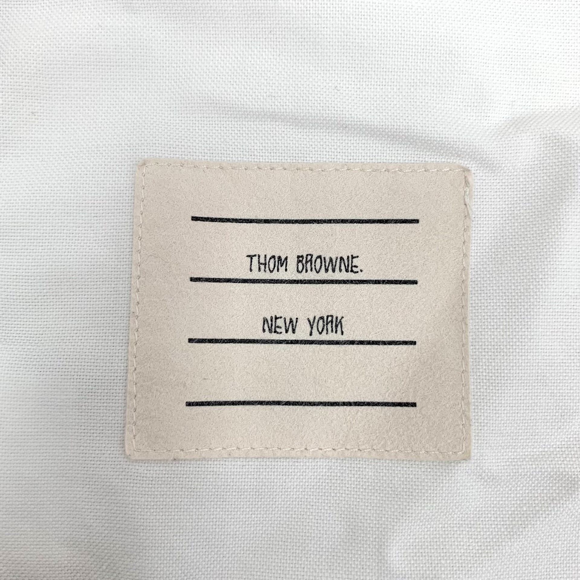 Thom Browne Thom Browne White Cotton Long Sleeve Shirt US S Size US S / EU 44-46 / 1 - 6 Thumbnail
