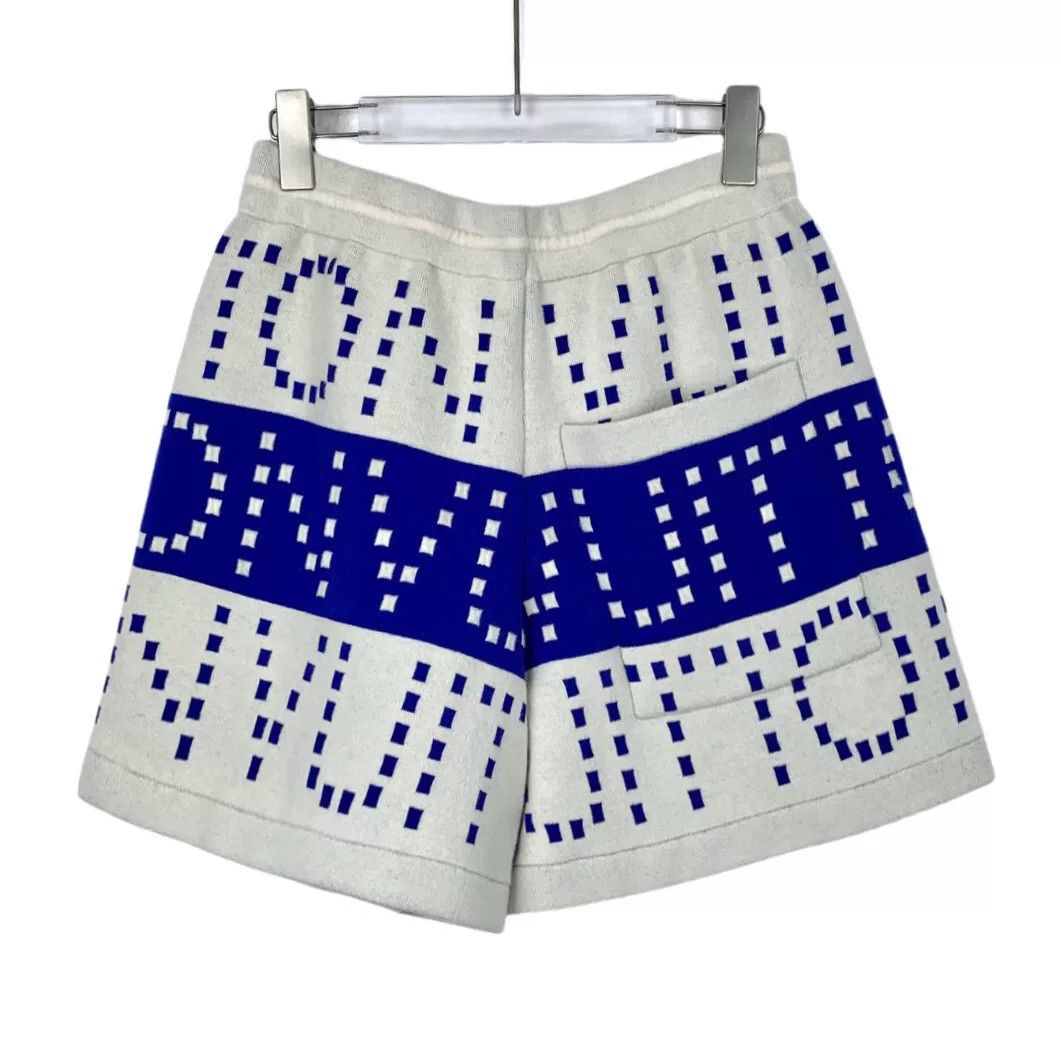 Louis Vuitton Louis Vuitton Logo Intarsia Knit Shorts Size S Size US 30 / EU 46 - 3 Thumbnail
