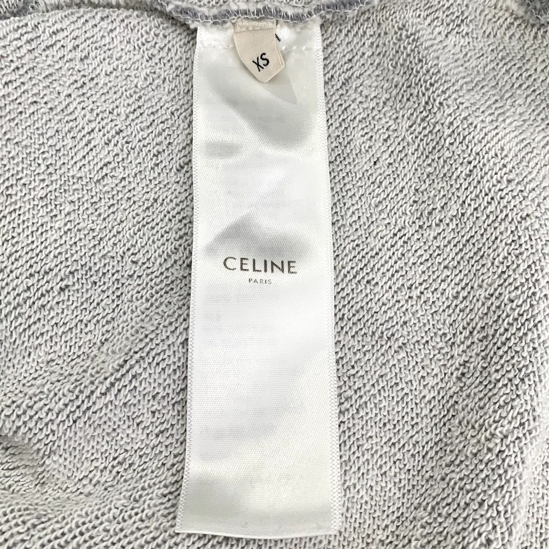 Celine Celine Back Logo Hoodie XS Size US XS / EU 42 / 0 - 8 Thumbnail