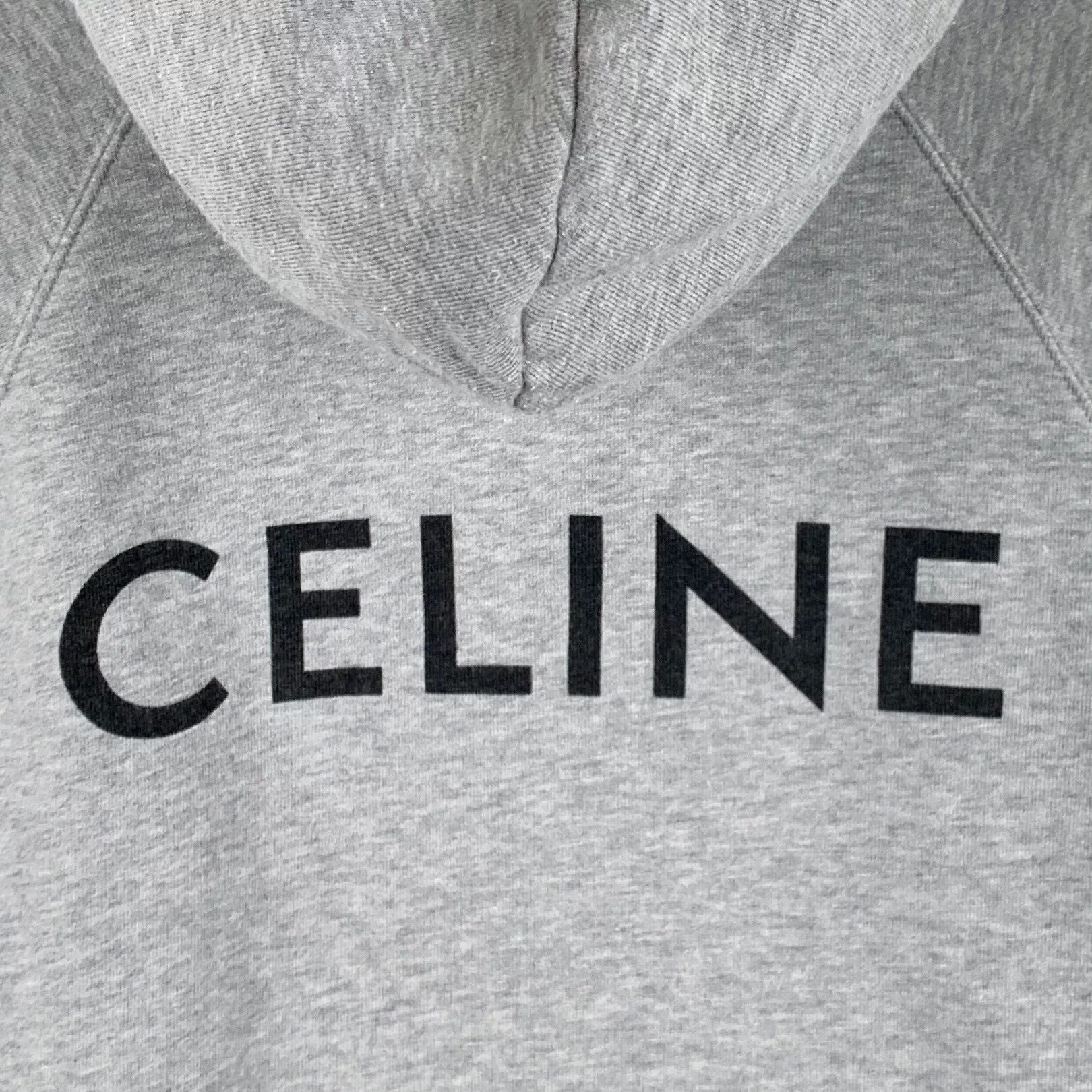 Celine Celine Back Logo Hoodie XS Size US XS / EU 42 / 0 - 6 Thumbnail