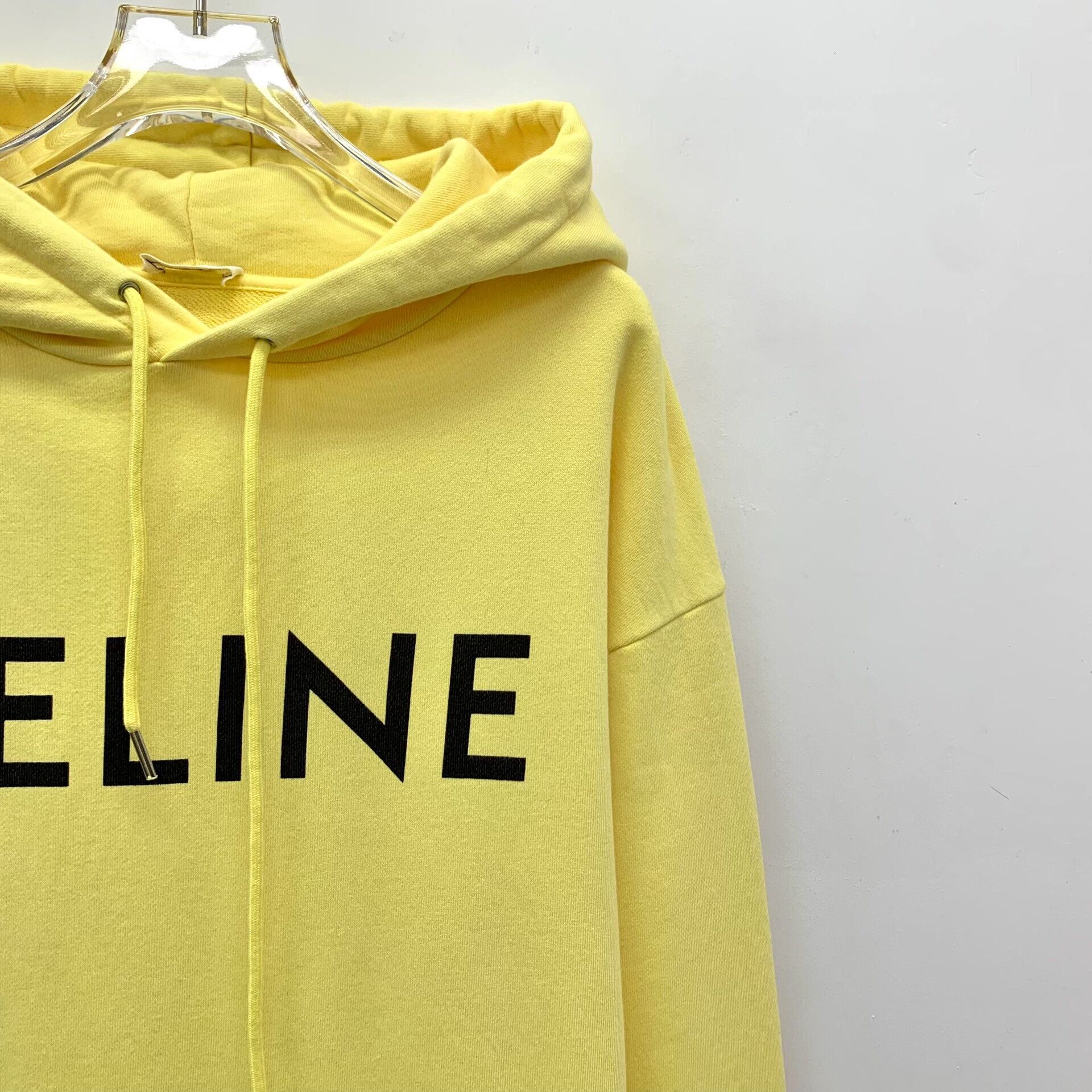 Celine CELINE Logo Printed Cotton Hoodie Size S Size S / US 4 / IT 40 - 4 Thumbnail