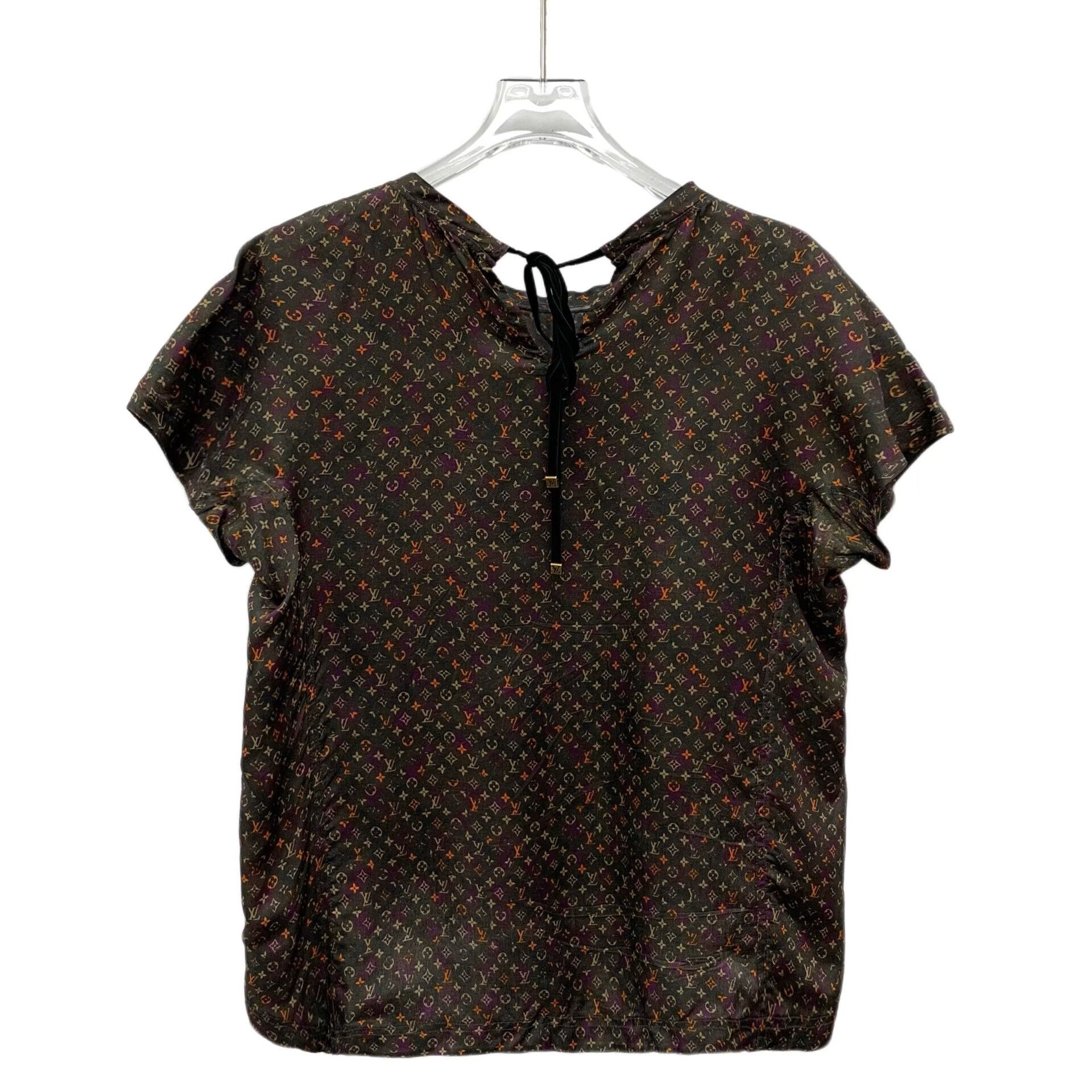 Louis Vuitton Louis Vuitton Monogram Print Viscose T-Shirt FR 38 Size S / US 4 / IT 40 - 3 Thumbnail