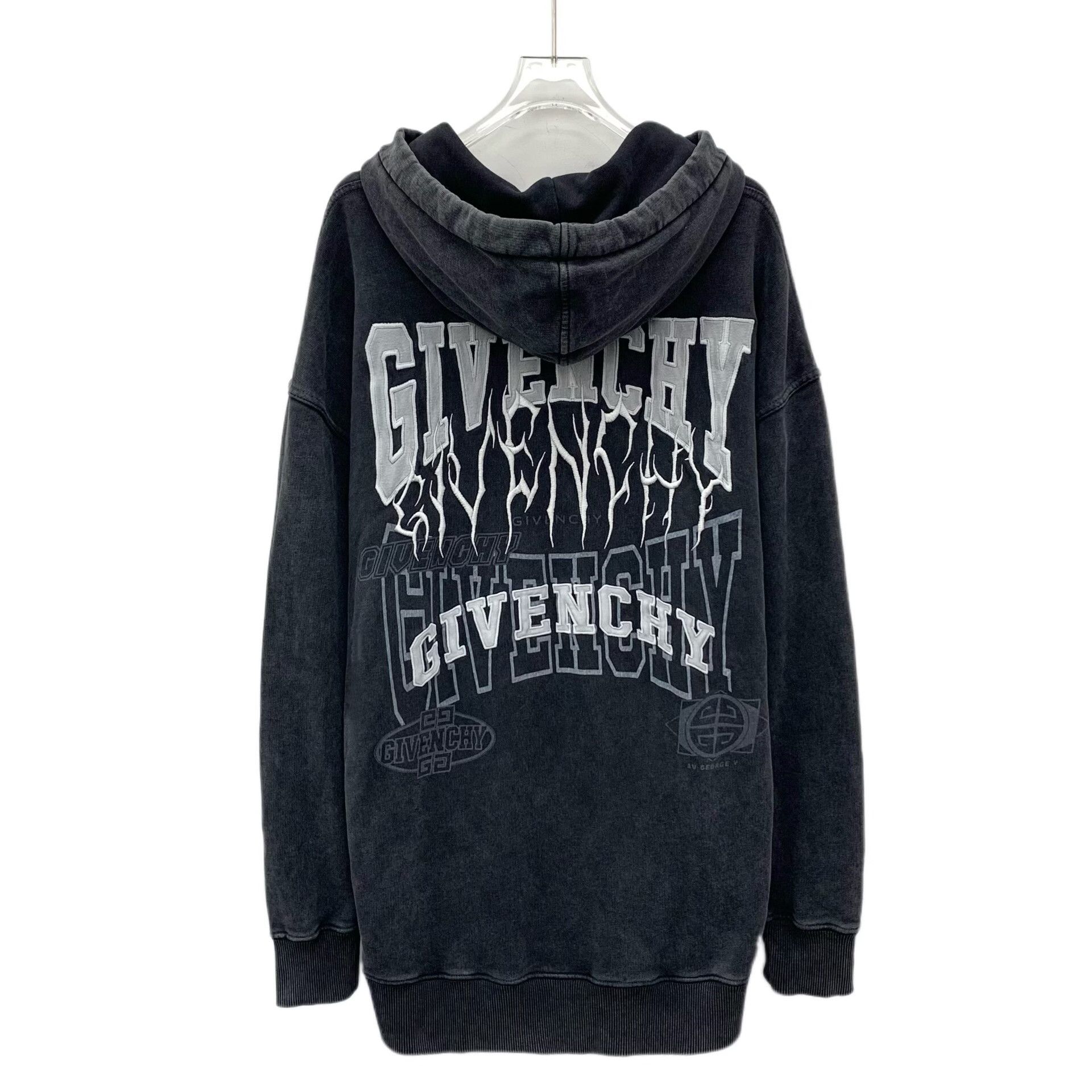 Givenchy Givenchy Faded Logo Graphic Hoodie S Size US S / EU 44-46 / 1 - 3 Thumbnail