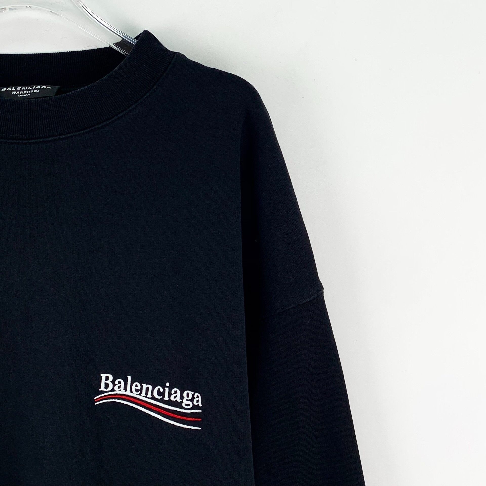 Balenciaga Balenciaga Political Campaign Logo Sweatshirt M Size US M / EU 48-50 / 2 - 4 Thumbnail