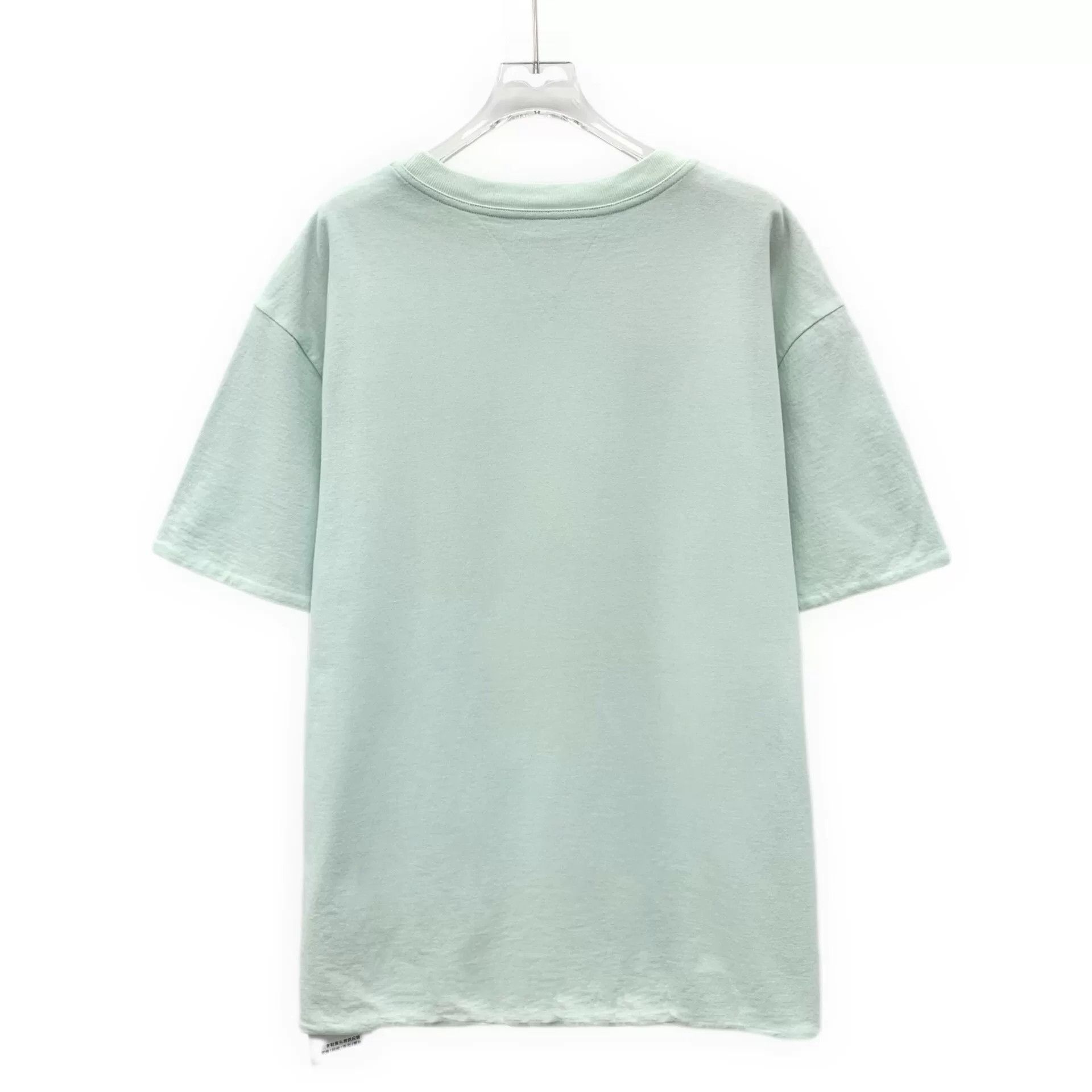 Bottega Veneta Bottega Veneta Light Green Cotton T-Shirt L Size US L / EU 52-54 / 3 - 3 Thumbnail