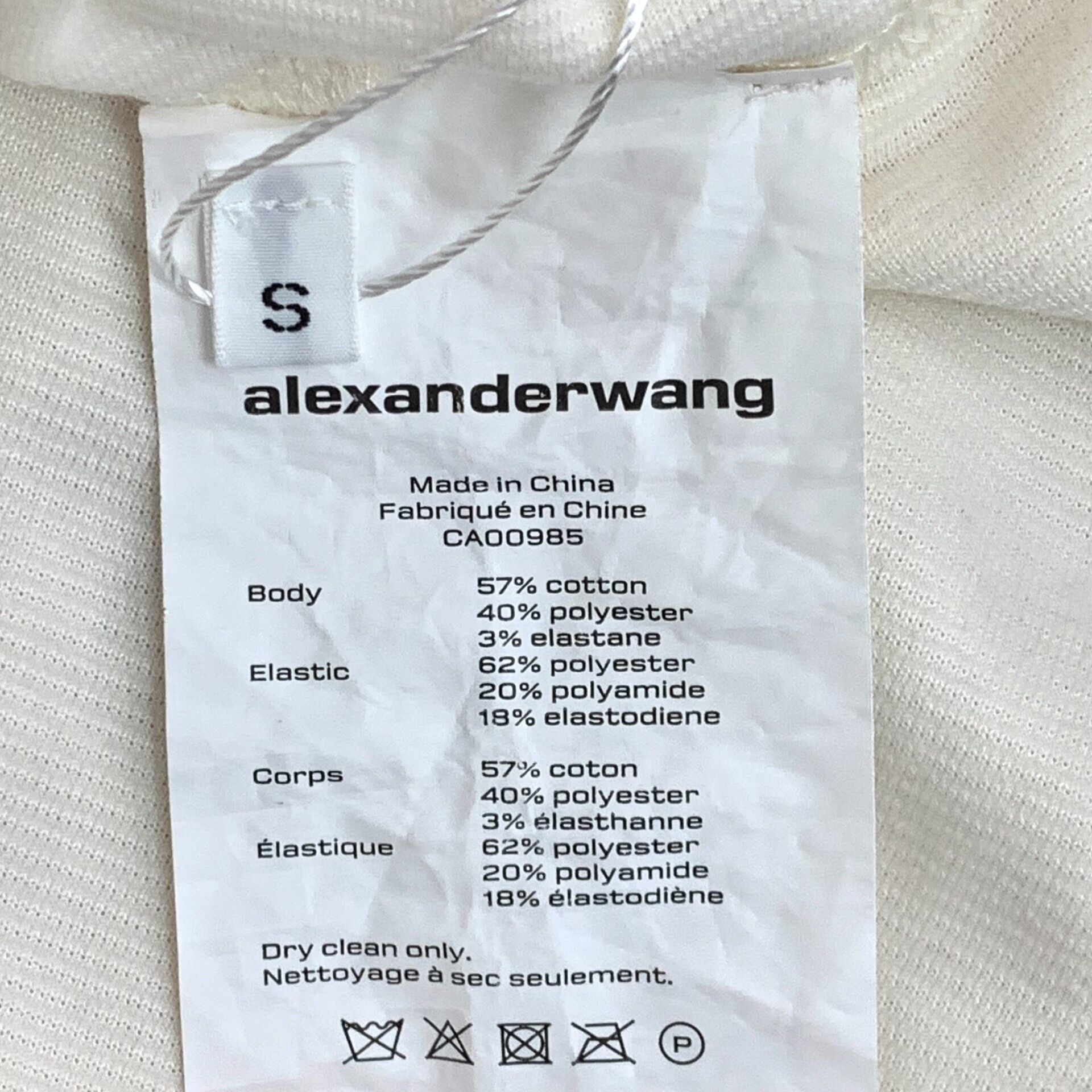 Alexander Wang Alexander Wang Logo Hem Cropped Hoodie S Size S / US 4 / IT 40 - 8 Thumbnail