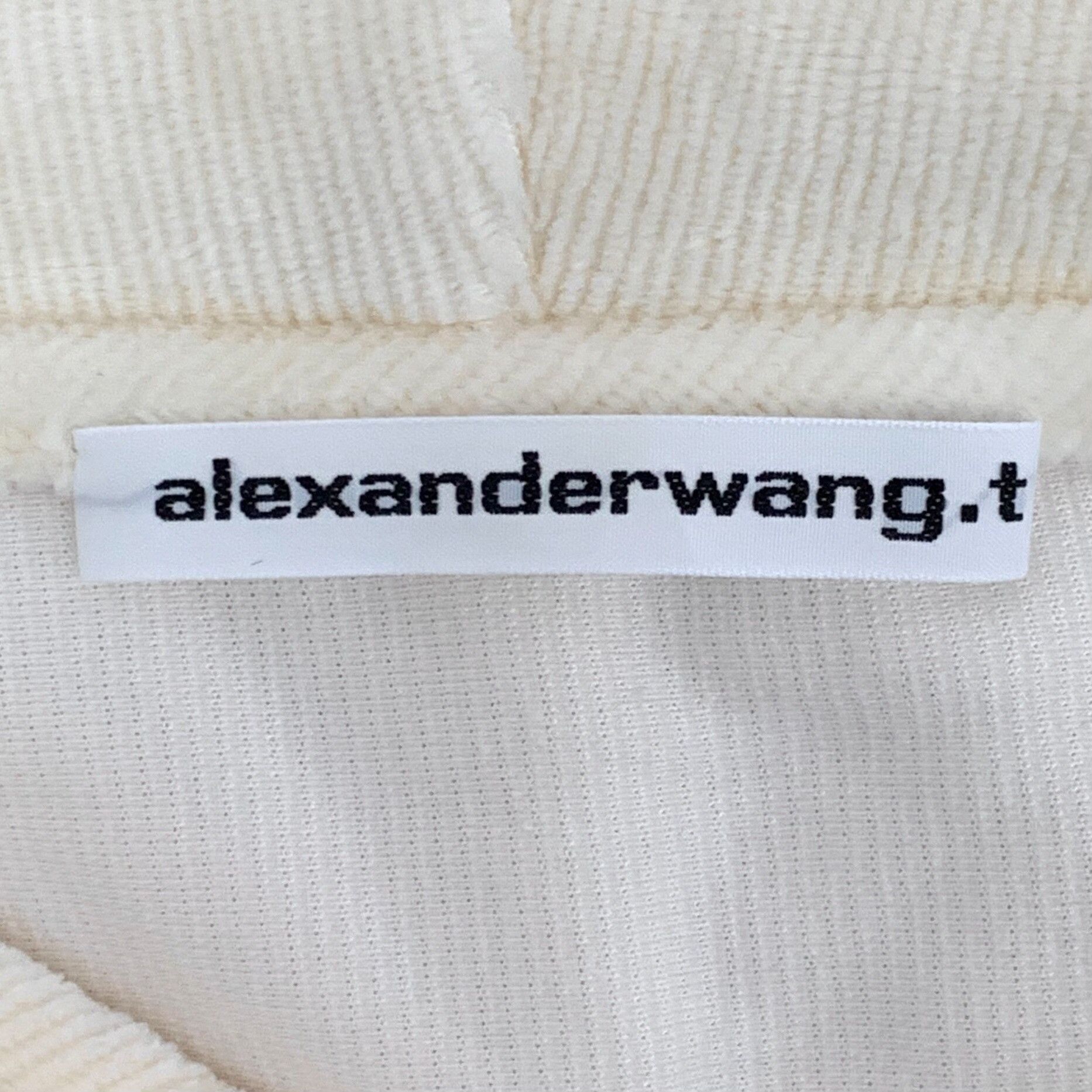 Alexander Wang Alexander Wang Logo Hem Cropped Hoodie S Size S / US 4 / IT 40 - 7 Thumbnail