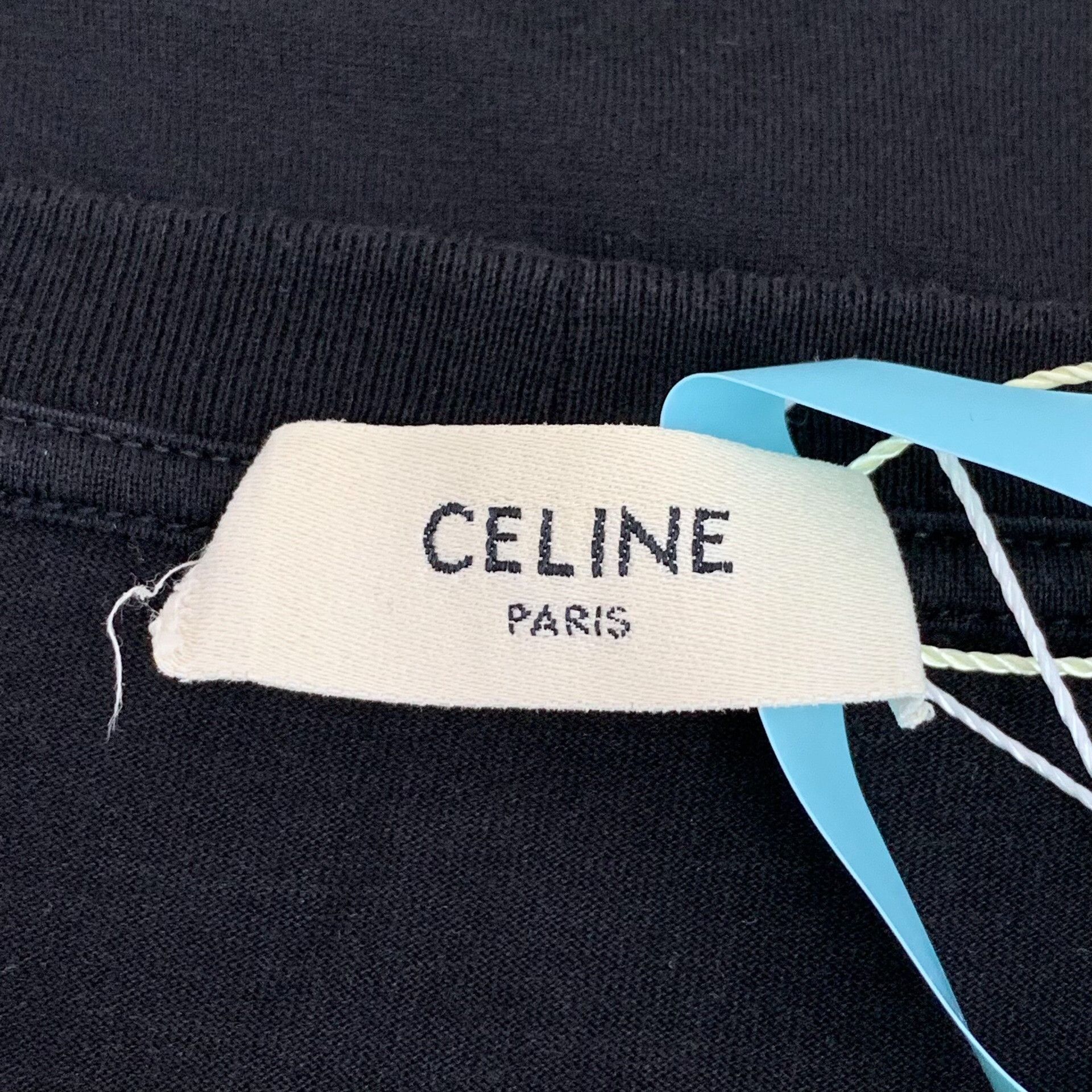 Celine Celine Logo Print T-Shirt M Size US M / EU 48-50 / 2 - 6 Thumbnail
