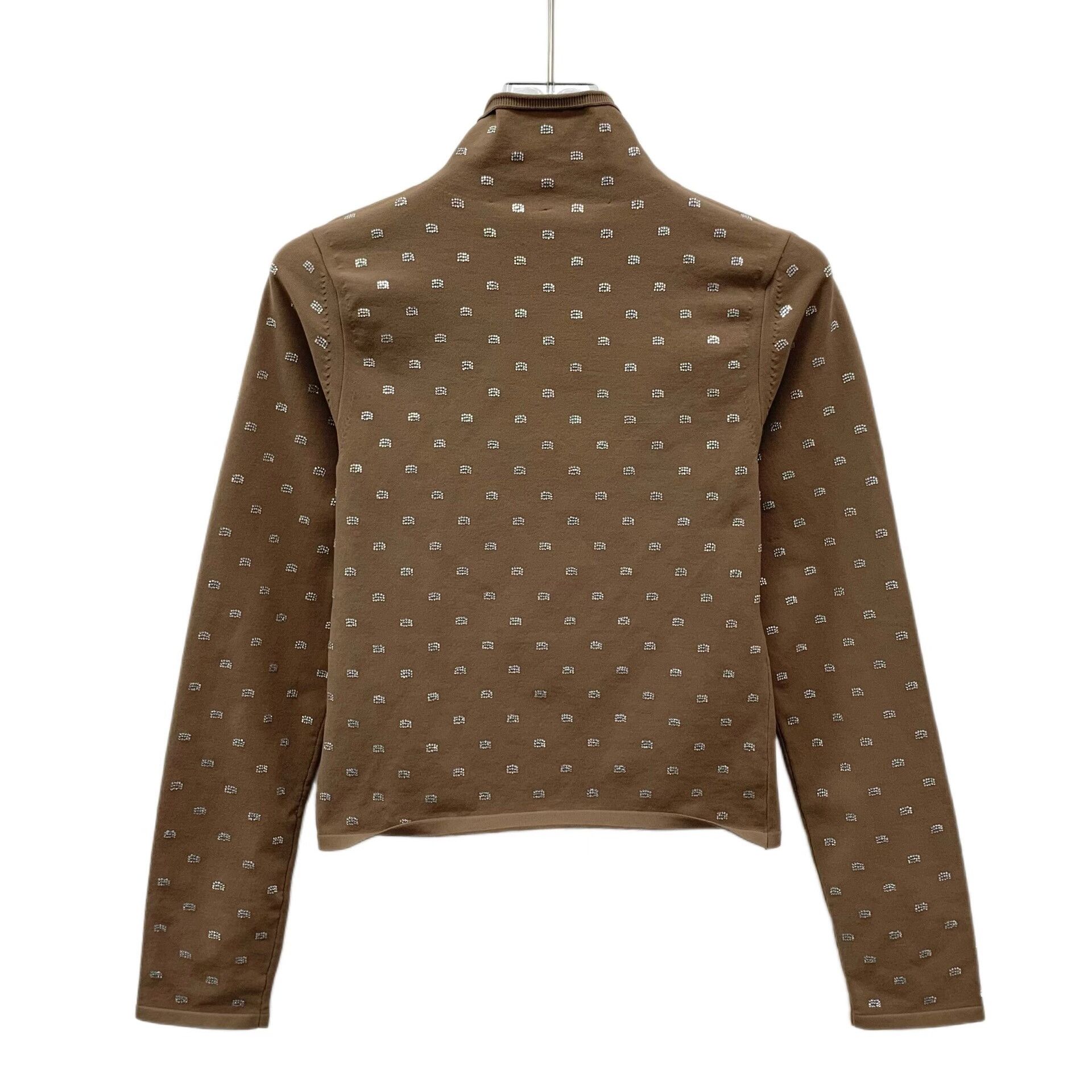 Alexander Wang Alexander Wang Rhinestone Turtleneck T-Shirt S Size S / US 4 / IT 40 - 3 Thumbnail