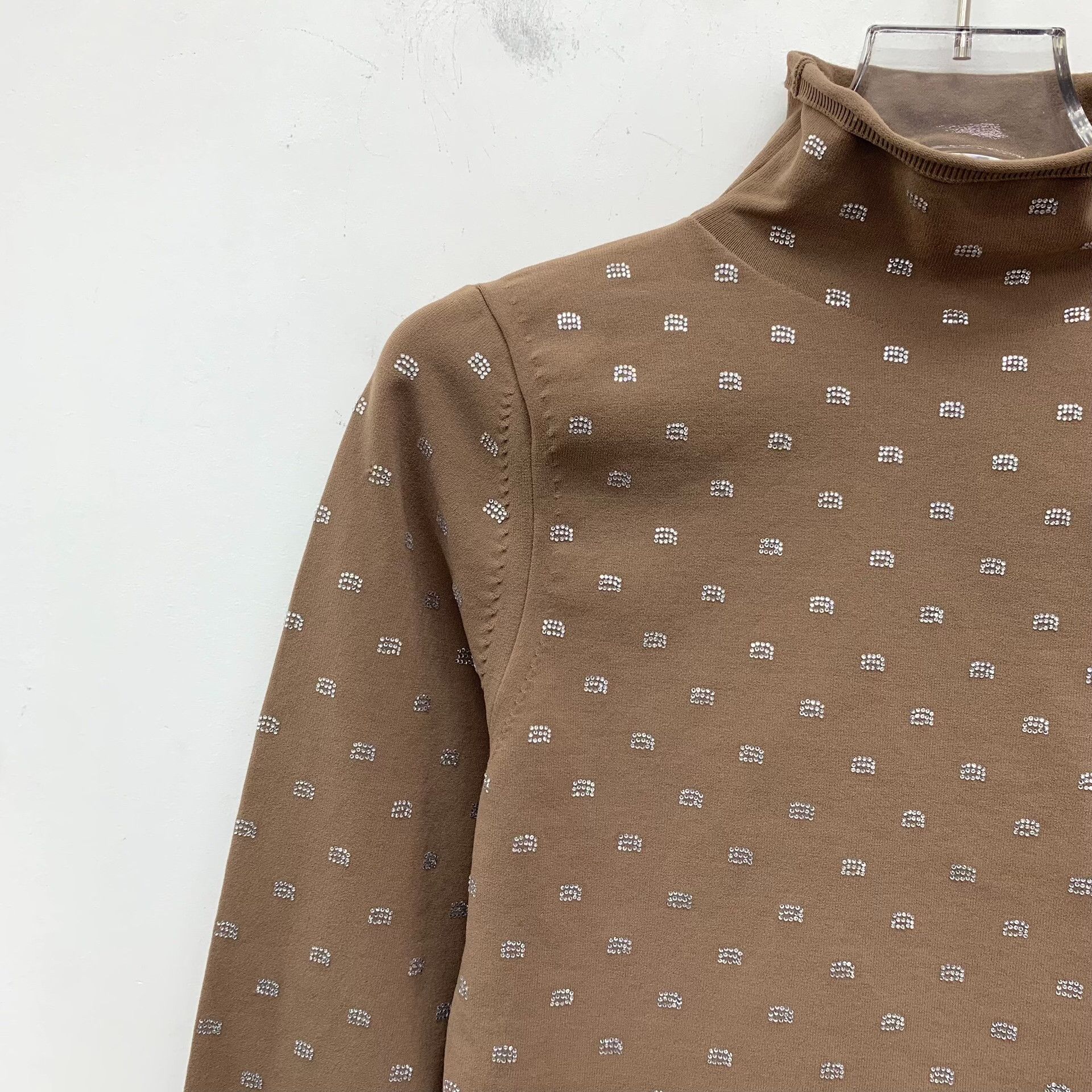 Alexander Wang Alexander Wang Rhinestone Turtleneck T-Shirt S Size S / US 4 / IT 40 - 4 Thumbnail