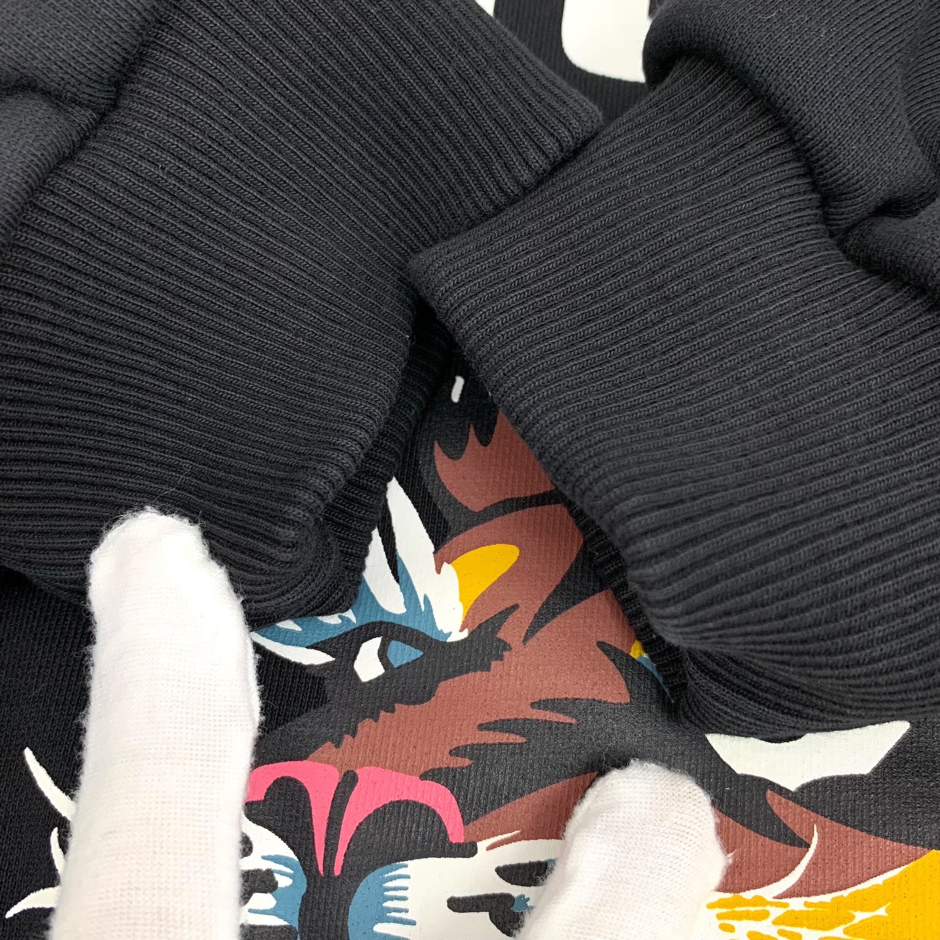 Kenzo Kenzo Tiger Graphic Mock Neck Sweatshirt Size M Size US M / EU 48-50 / 2 - 8 Thumbnail