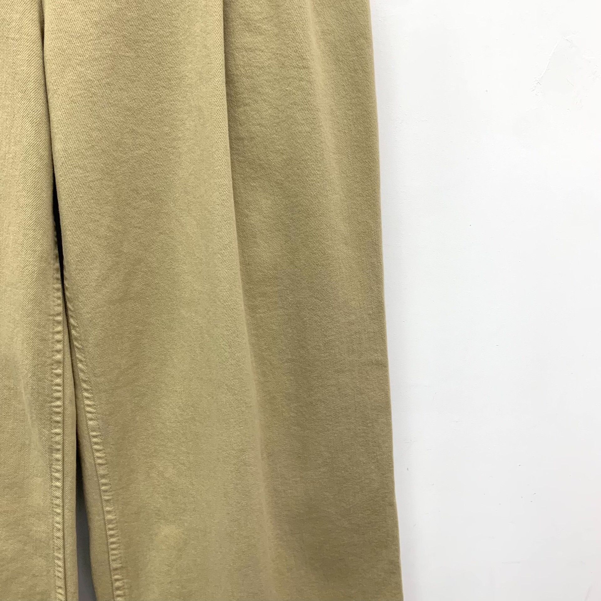 Brunello Cucinelli Brunello Cucinelli Pleated Cotton Wide Leg Pants IT 36 Size 25" / US 0 / IT 36 - 5 Thumbnail