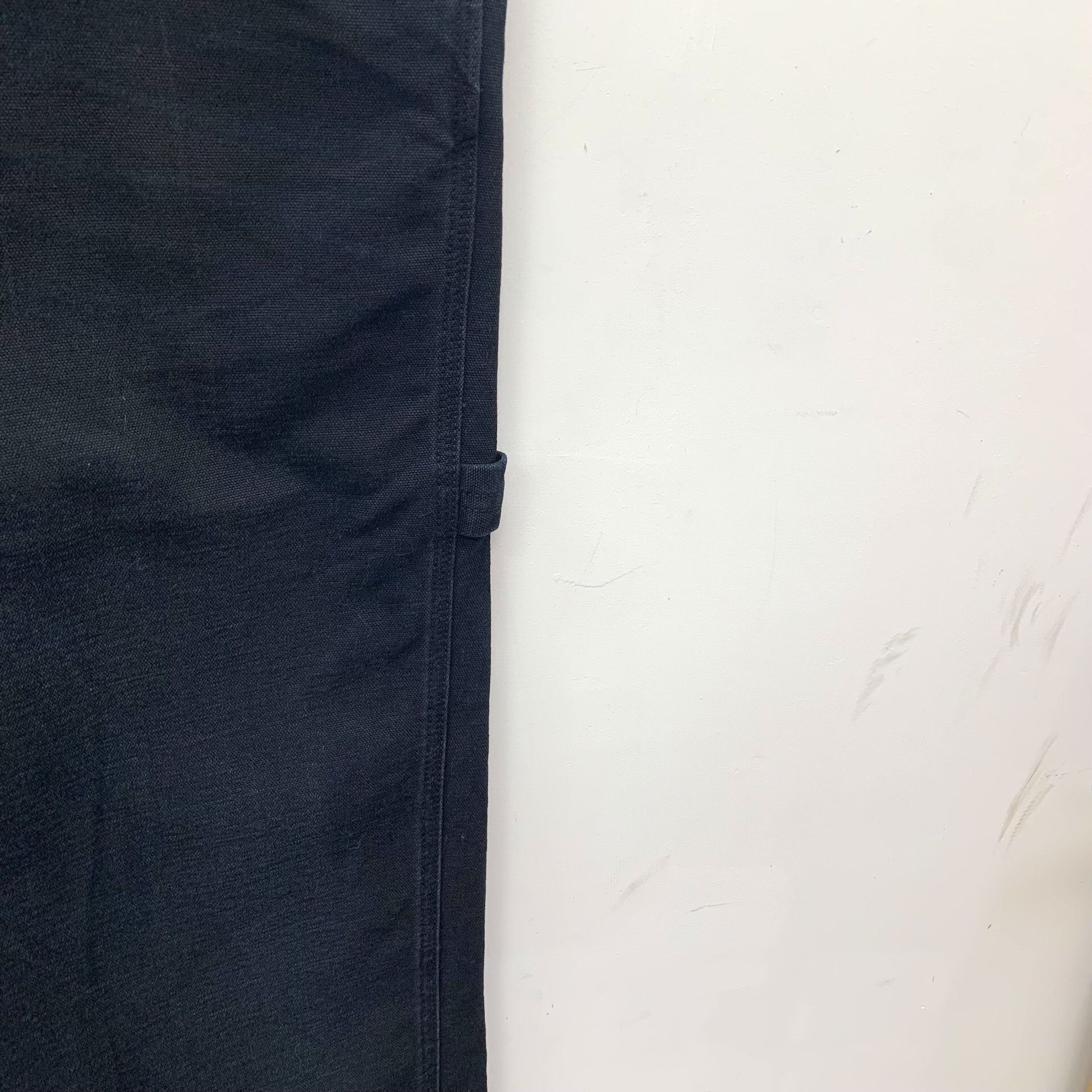 Carhartt Wip Carhartt WIP Black Cotton Bib Overalls Size 33 Size US 33 - 6 Thumbnail
