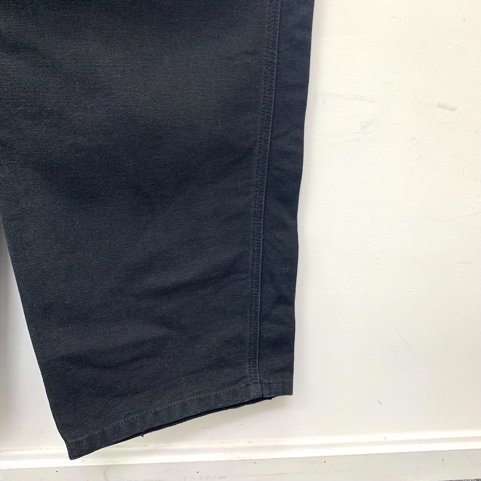 Carhartt Wip Carhartt WIP Black Cotton Bib Overalls Size 33 Size US 33 - 7 Thumbnail