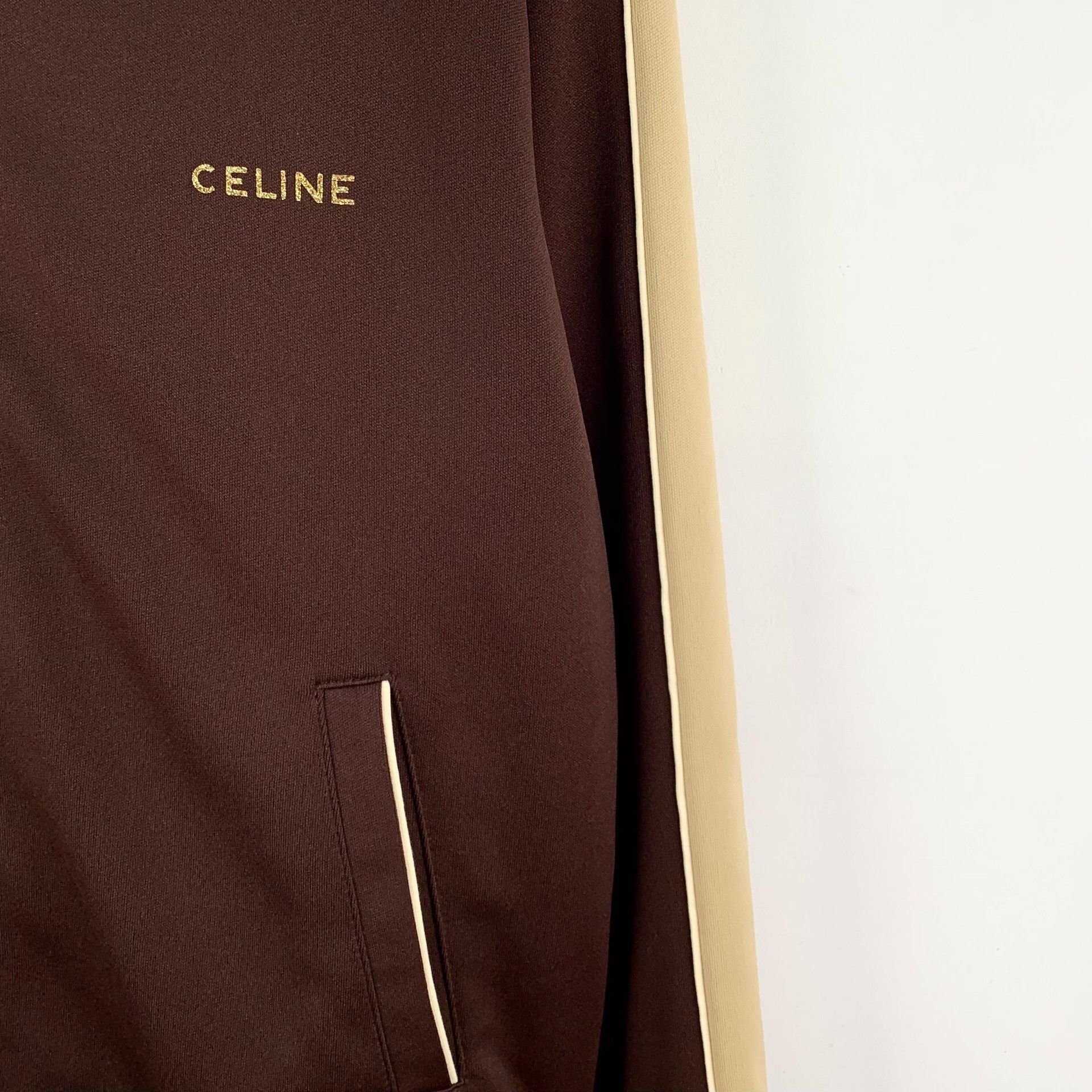 Celine Celine Le Palace Striped Track Jacket Size M Size US M / EU 48-50 / 2 - 5 Thumbnail