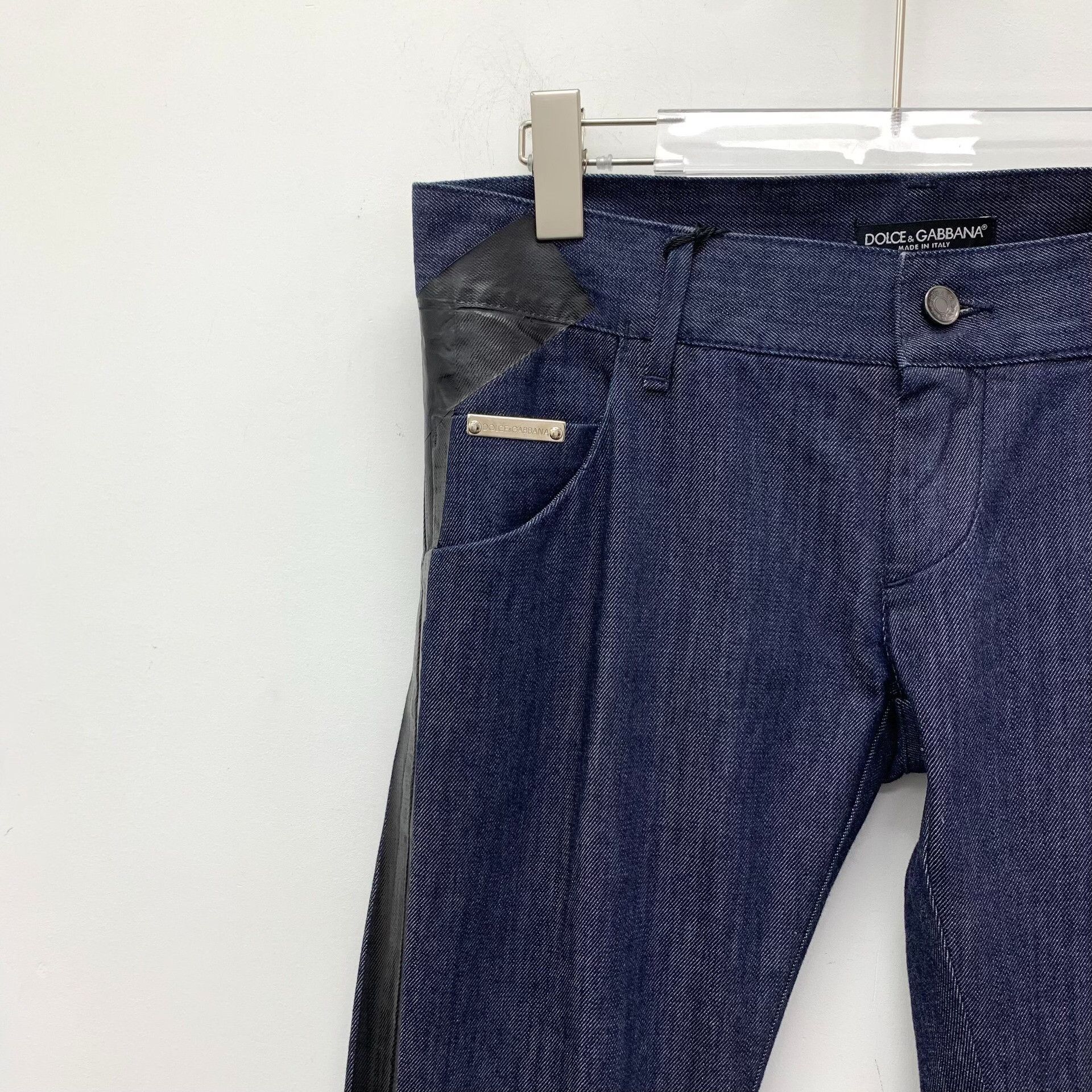 Dolce & Gabbana Dolce & Gabbana Side Stripe Denim Jeans 30 Size US 30 / EU 46 - 4 Thumbnail