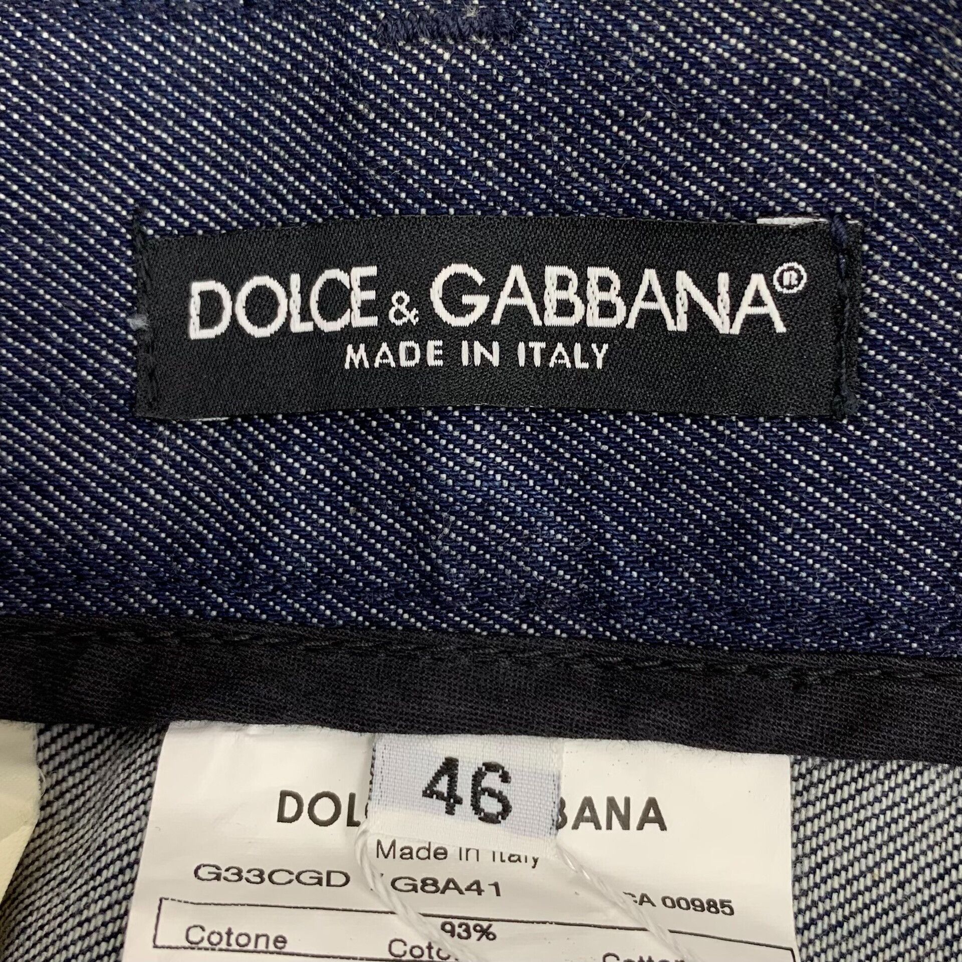 Dolce & Gabbana Dolce & Gabbana Side Stripe Denim Jeans 30 Size US 30 / EU 46 - 7 Thumbnail