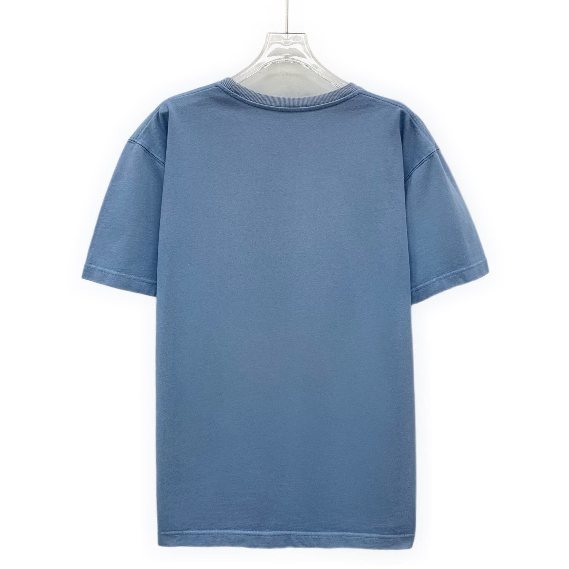 Dior Dior Embroidered CD Logo T-Shirt Blue Size L Size US L / EU 52-54 / 3 - 3 Thumbnail
