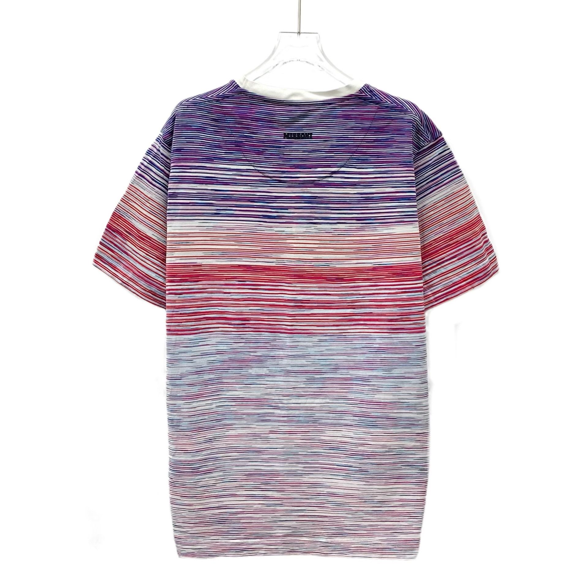 Missoni Missoni Striped Cotton T-Shirt L Size US L / EU 52-54 / 3 - 3 Thumbnail