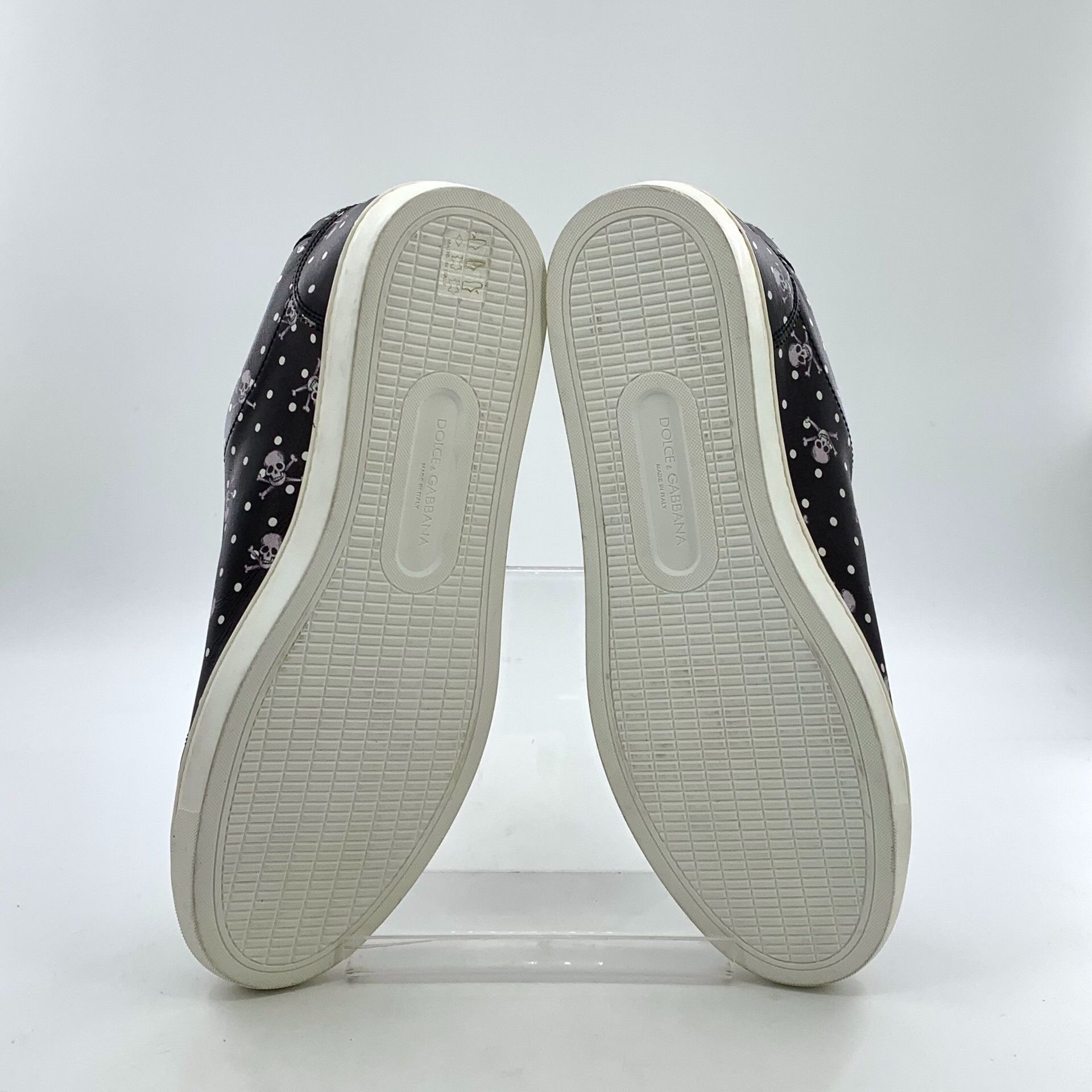 Dolce & Gabbana Dolce & Gabbana Skull Polka Dot Sneakers 44 Size US 11 / EU 44 - 6 Thumbnail