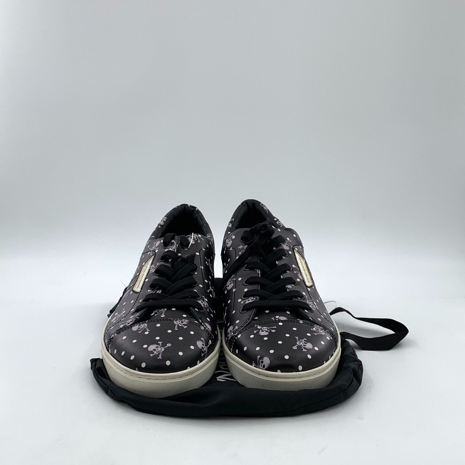 Dolce & Gabbana Dolce & Gabbana Skull Polka Dot Sneakers 44 Size US 11 / EU 44 - 9 Thumbnail