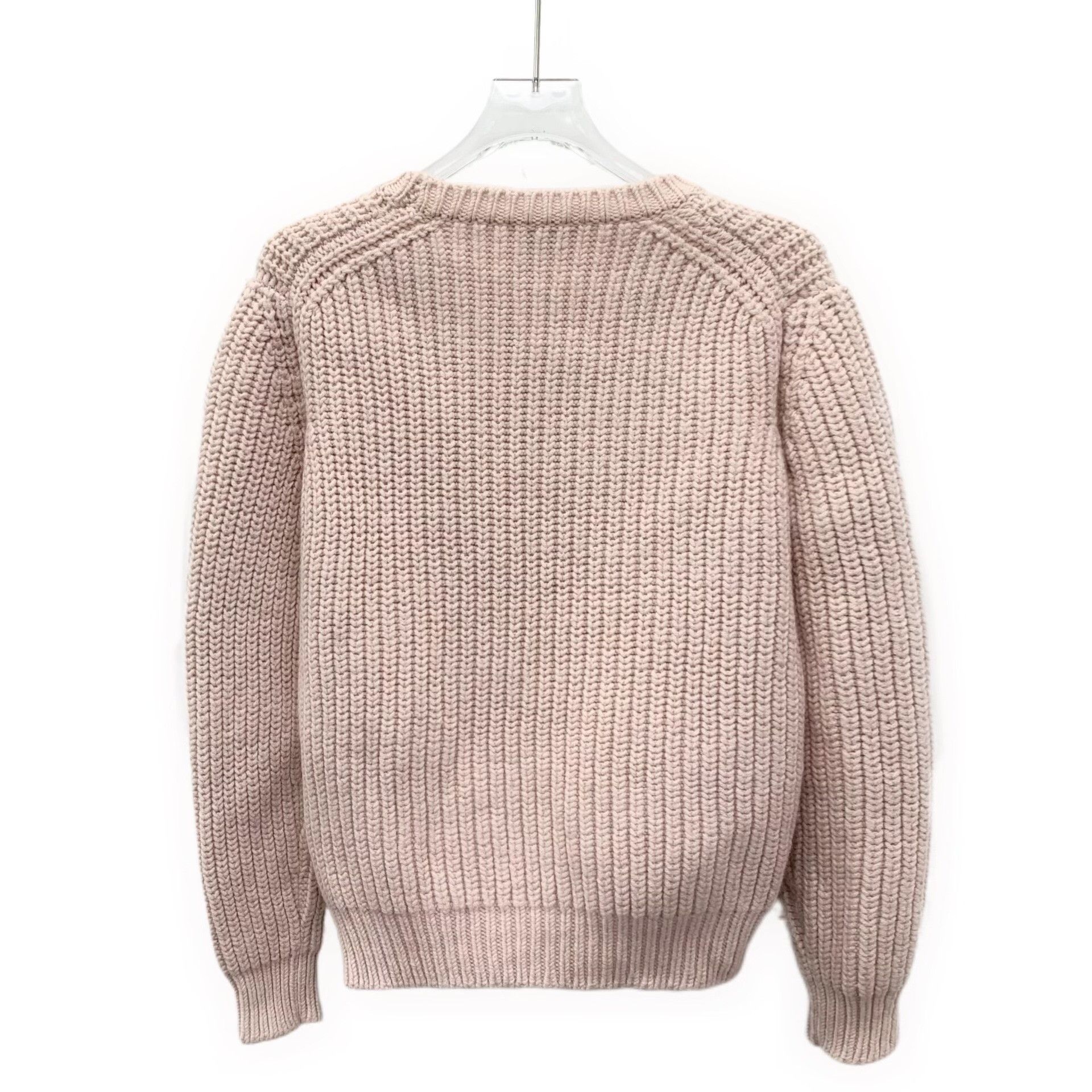 Fendi Fendi Pink Logo Wool Knit Sweater IT 40 Size S / US 4 / IT 40 - 3 Thumbnail
