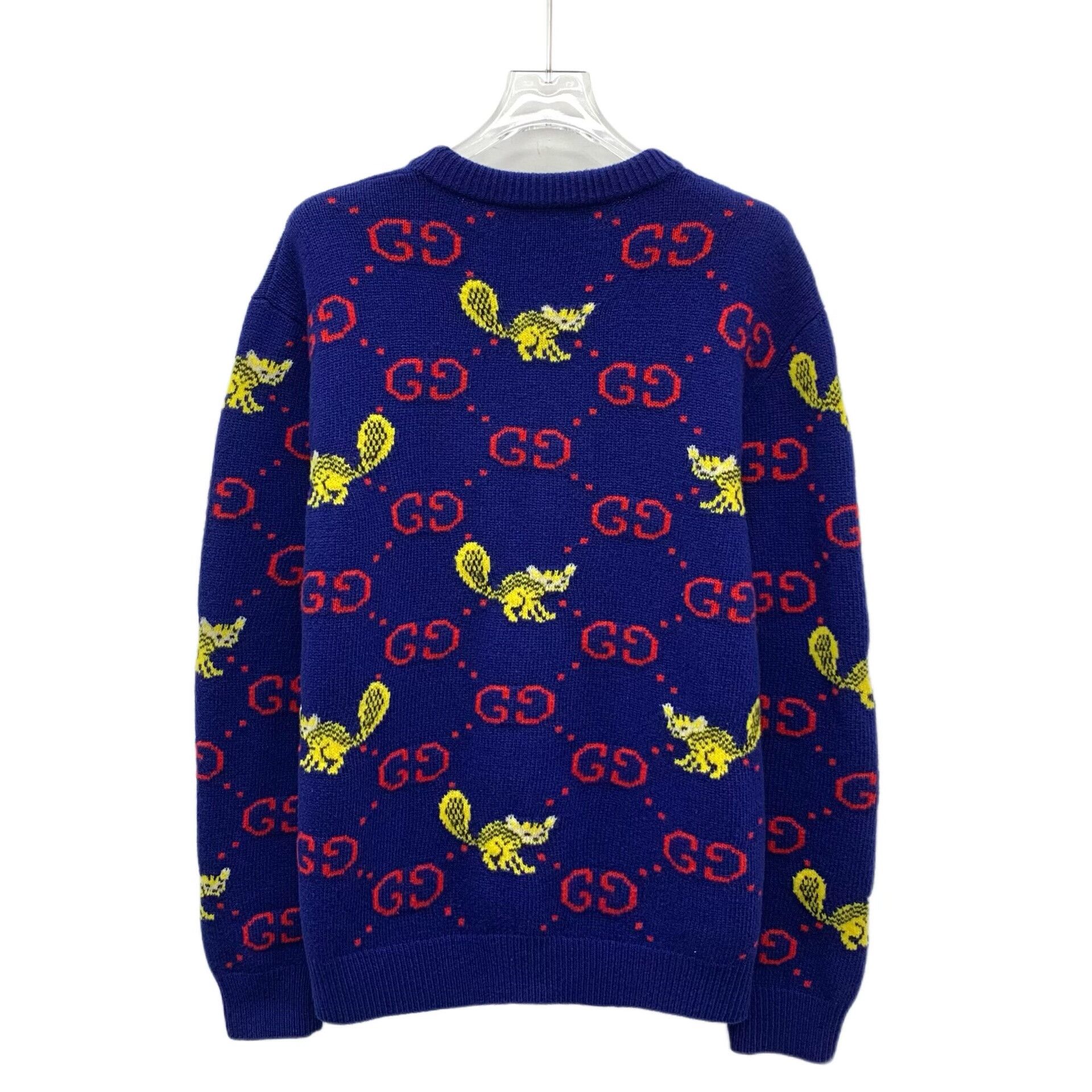 Gucci Gucci x Freya Hartas Animal Logo Wool Sweater XS Size US XS / EU 42 / 0 - 3 Thumbnail