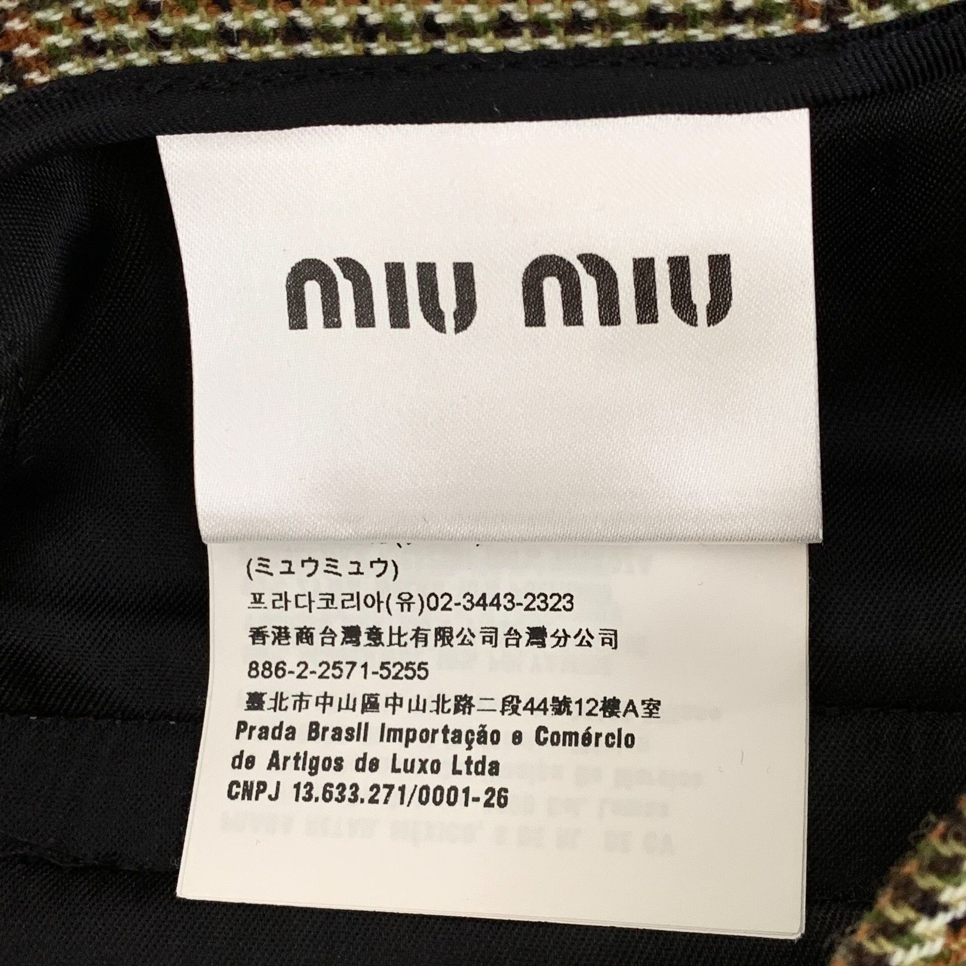 Miu Miu Miu Miu Plaid Wool Pants 36 Size 25" / US 0 / IT 36 - 8 Thumbnail