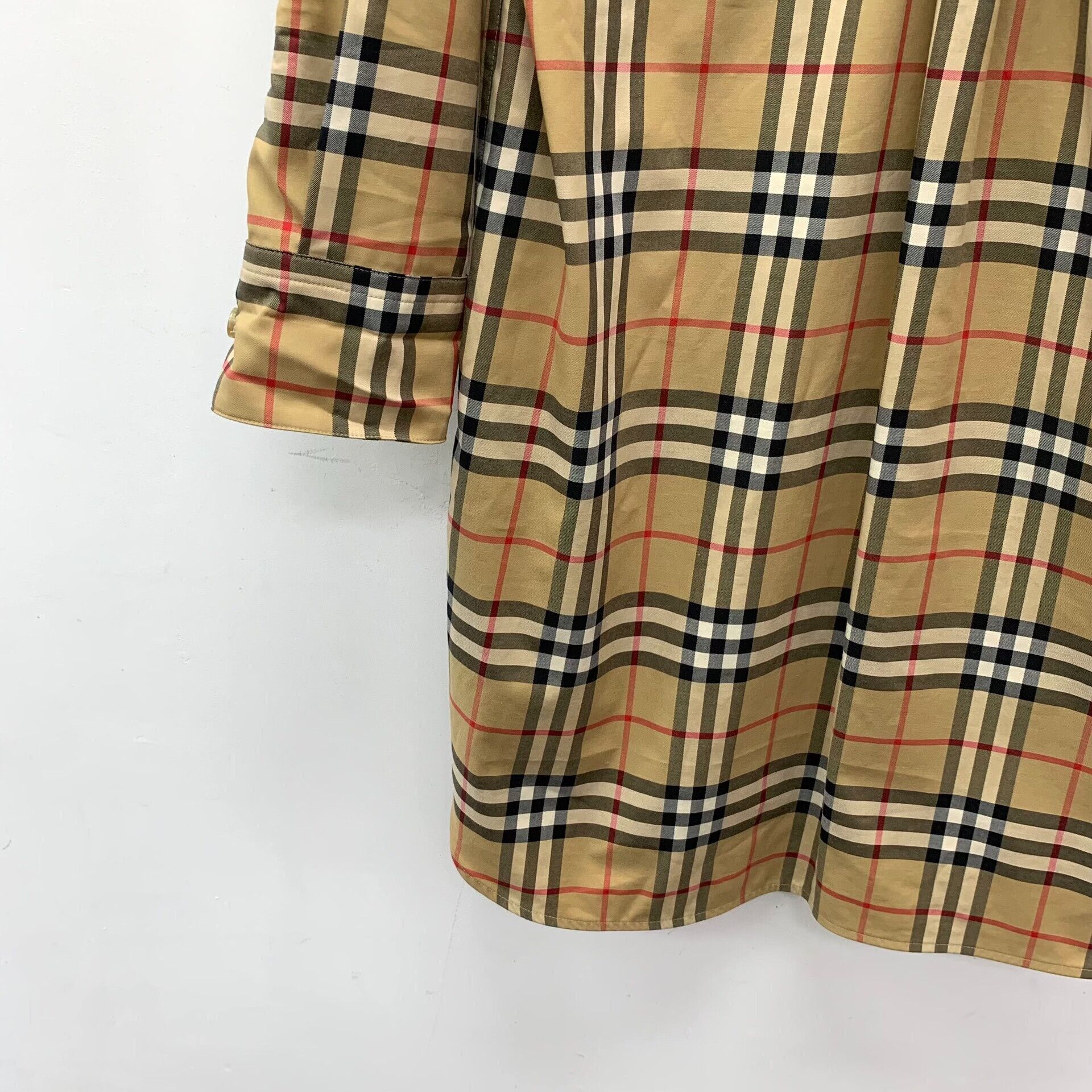 Burberry Burberry Vintage Check Cotton Shirt Dress IT 36 Size XS / US 0-2 / IT 36-38 - 6 Thumbnail