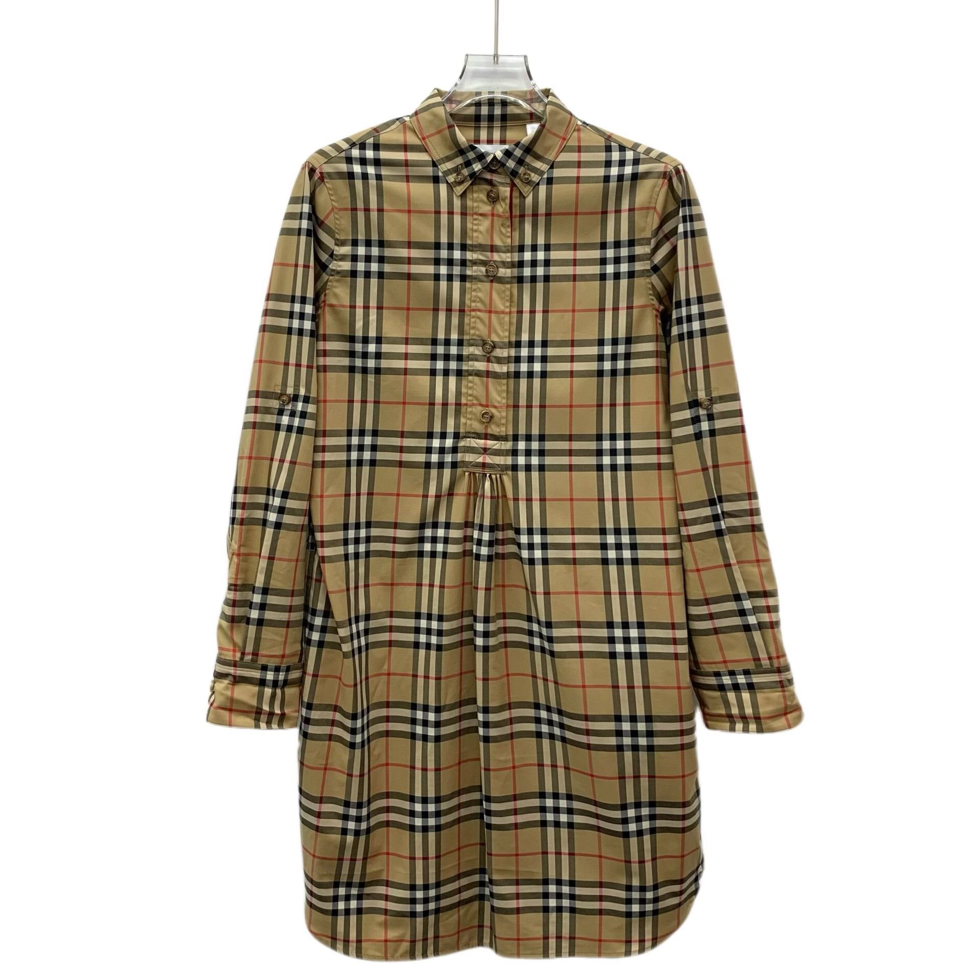 Burberry Burberry Vintage Check Cotton Shirt Dress IT 36 Size XS / US 0-2 / IT 36-38 - 2 Thumbnail
