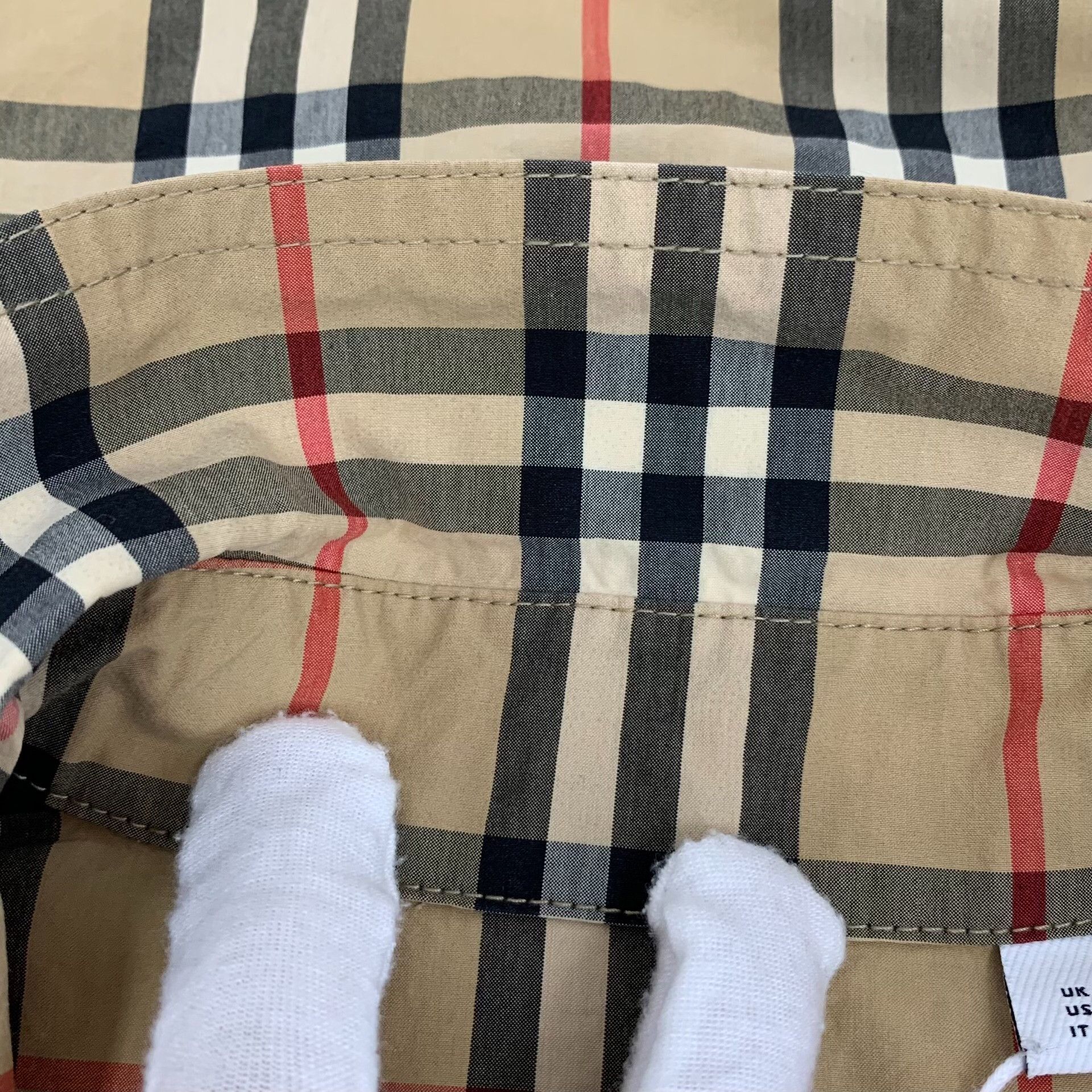 Burberry Burberry Classic Vintage Check Cotton Mini Dress IT 38 Size XS / US 0-2 / IT 36-38 - 9 Thumbnail