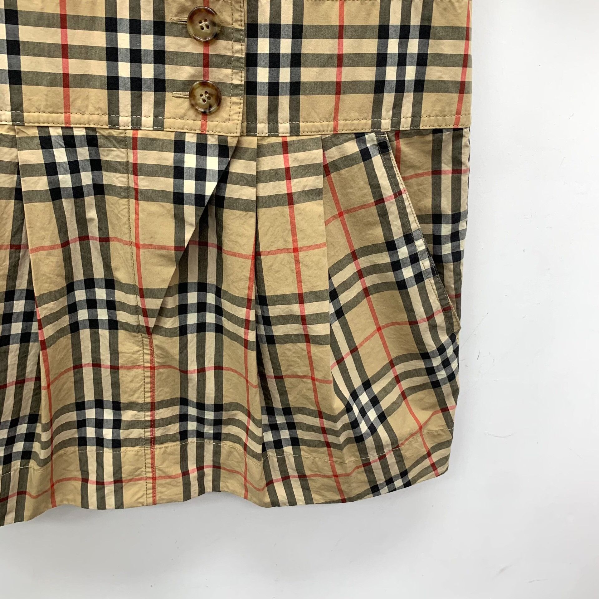 Burberry Burberry Classic Vintage Check Cotton Mini Dress IT 38 Size XS / US 0-2 / IT 36-38 - 6 Thumbnail